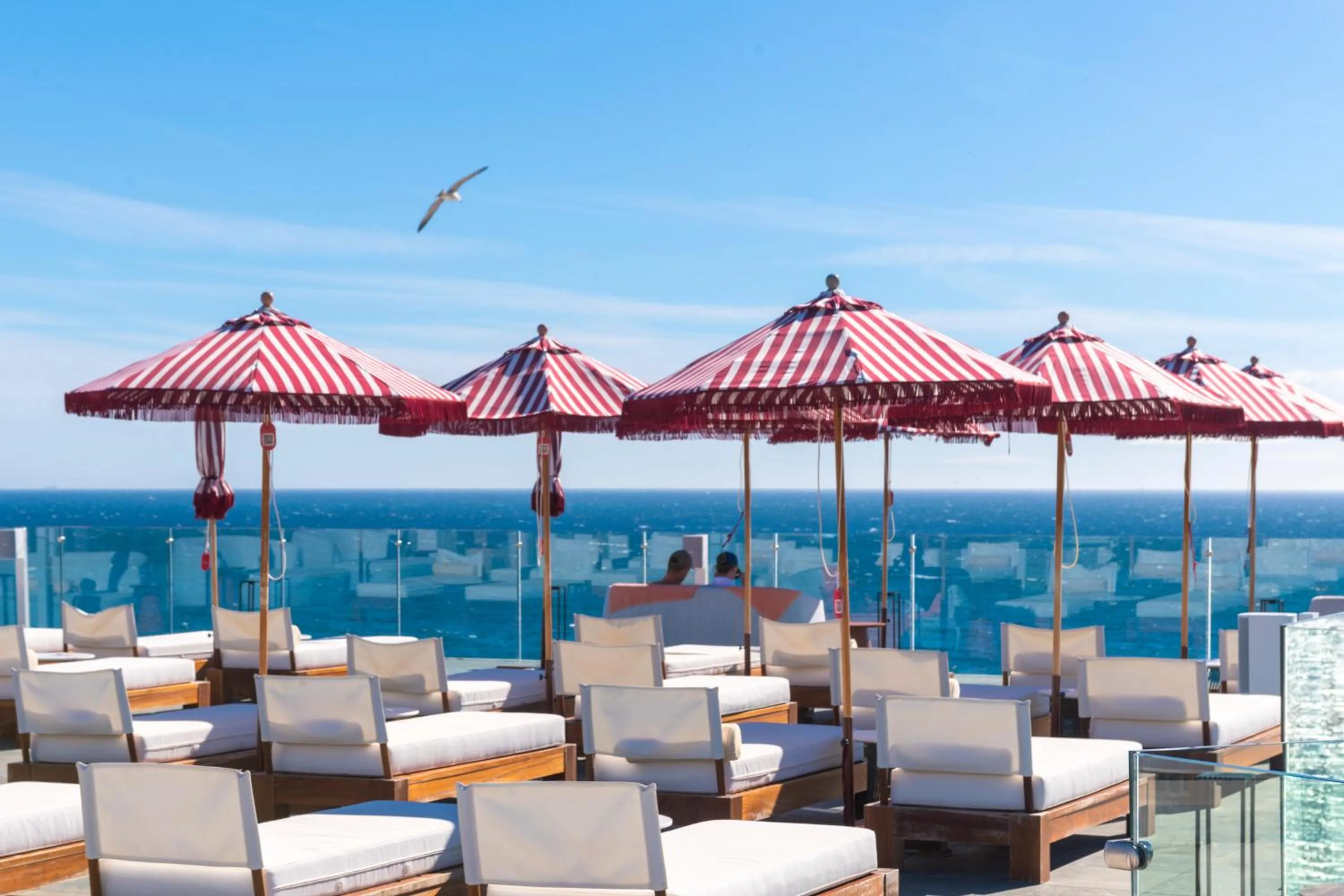 Pool view in El Fuerte Marbella