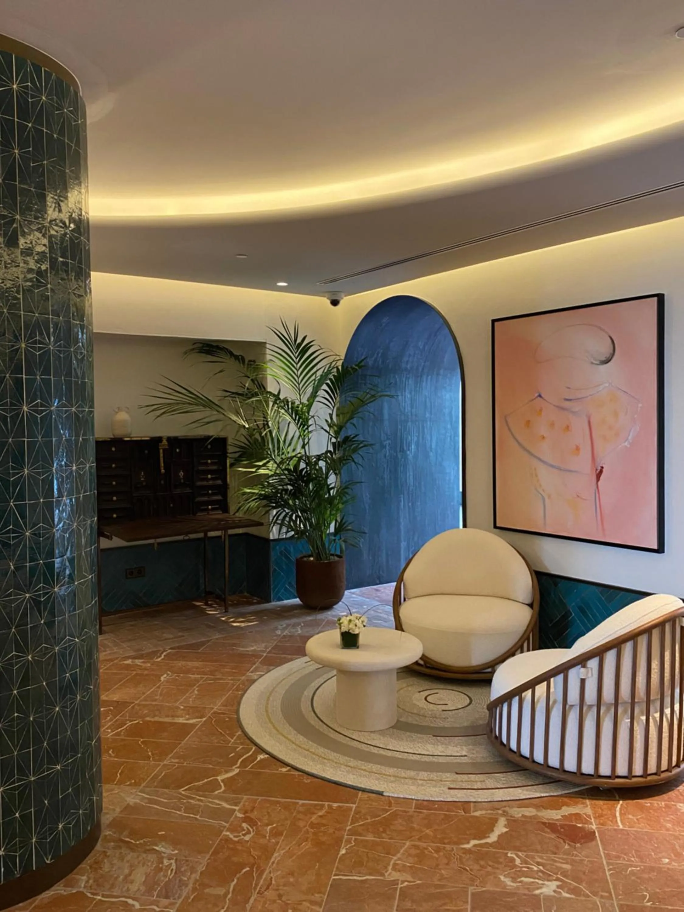 Lobby or reception in El Fuerte Marbella