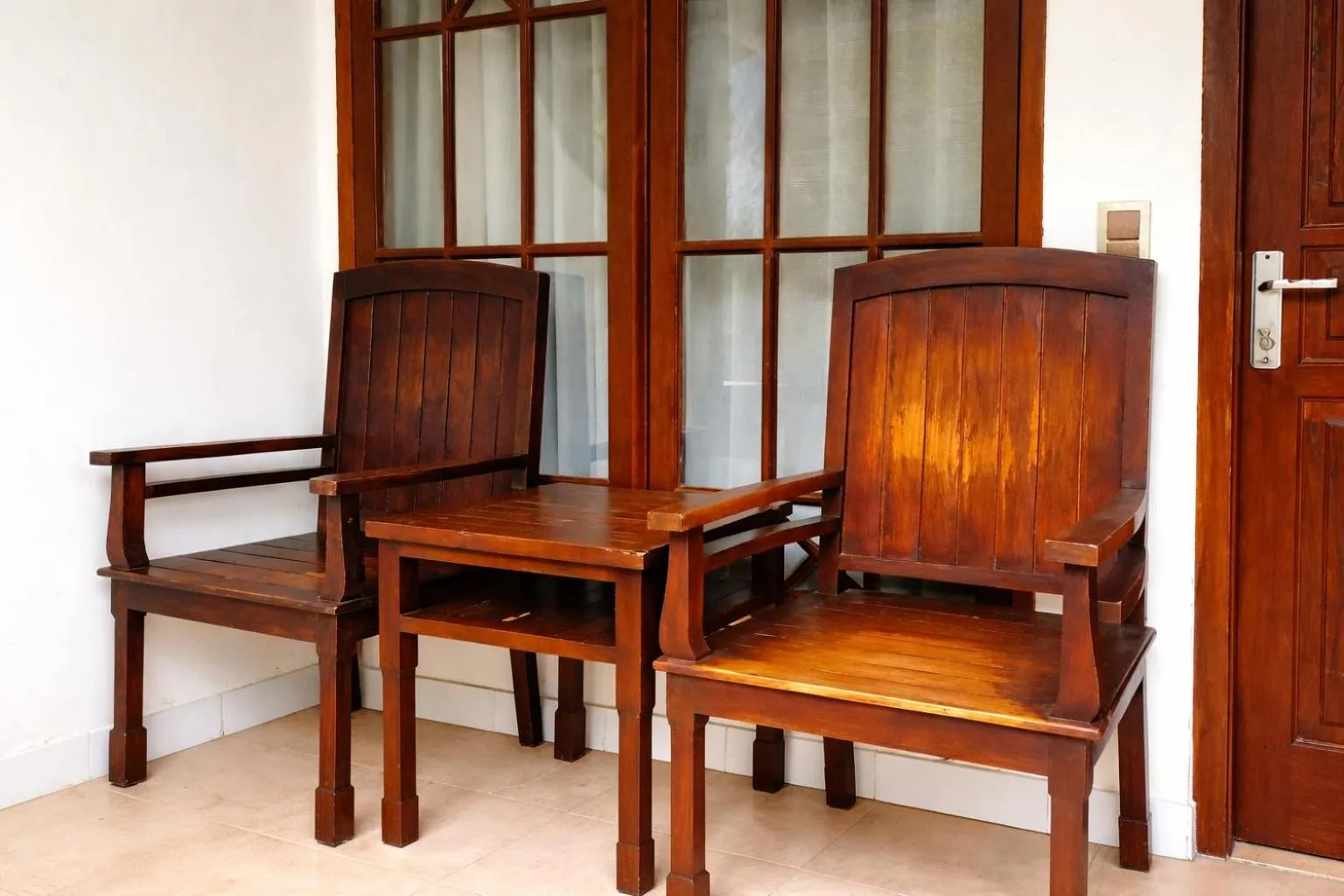 Balcony/Terrace in Matahari Inn Kuta Lombok