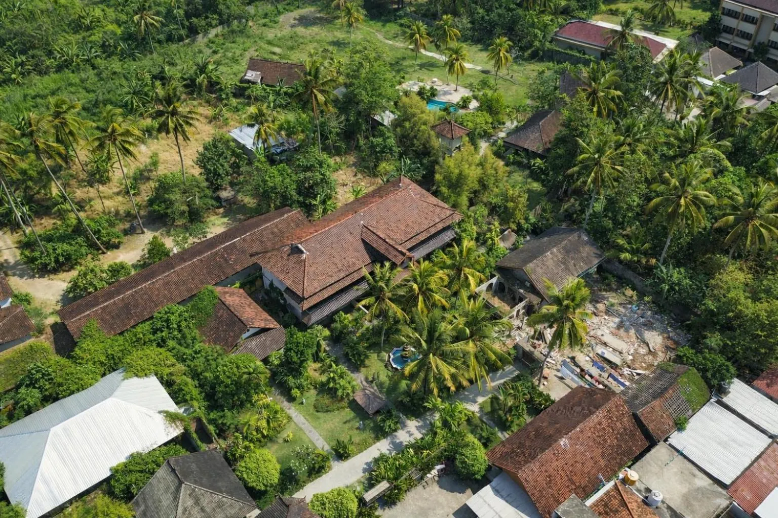 Property building in Matahari Inn Kuta Lombok