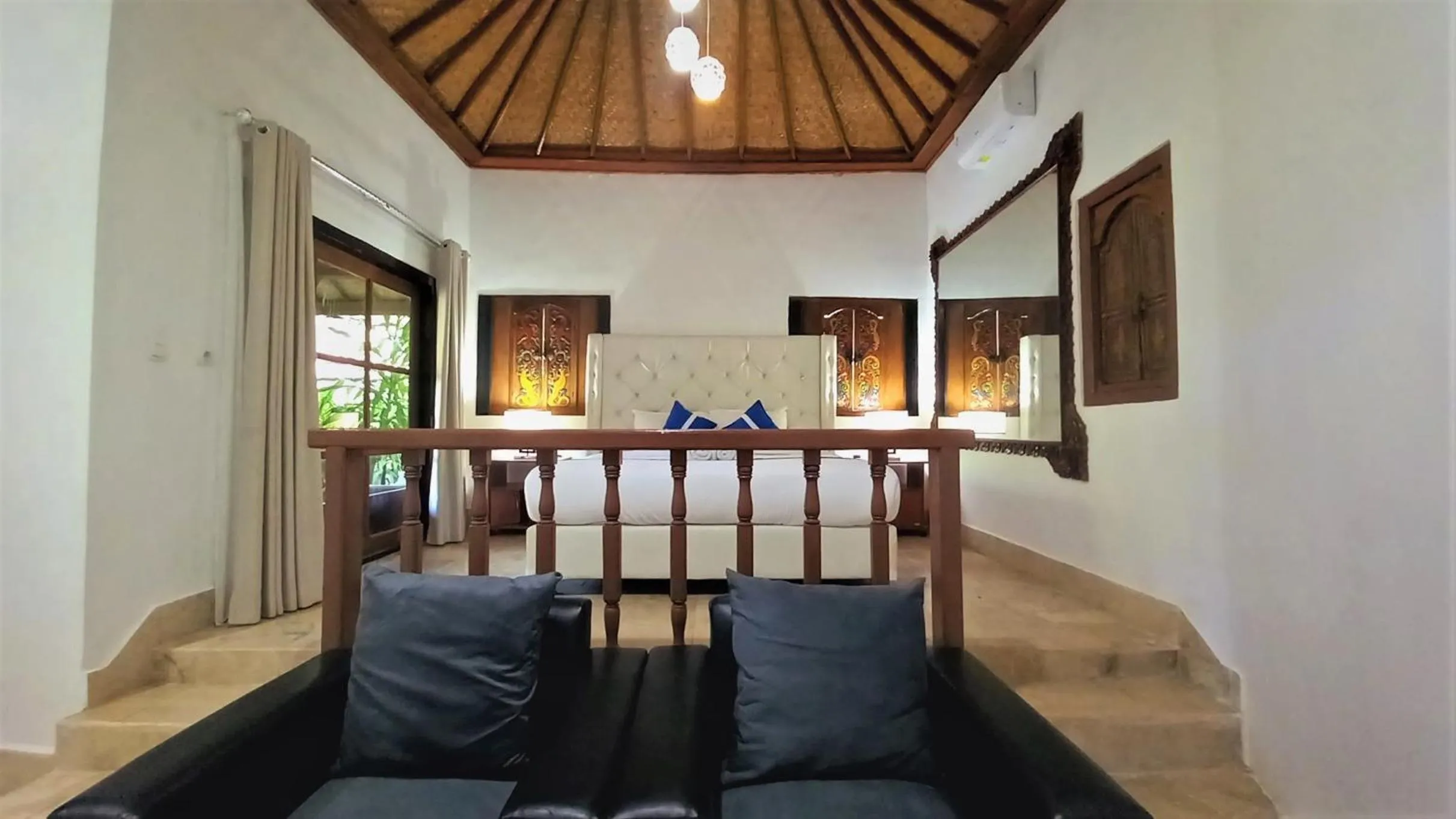 Living room in Matahari Inn Kuta Lombok