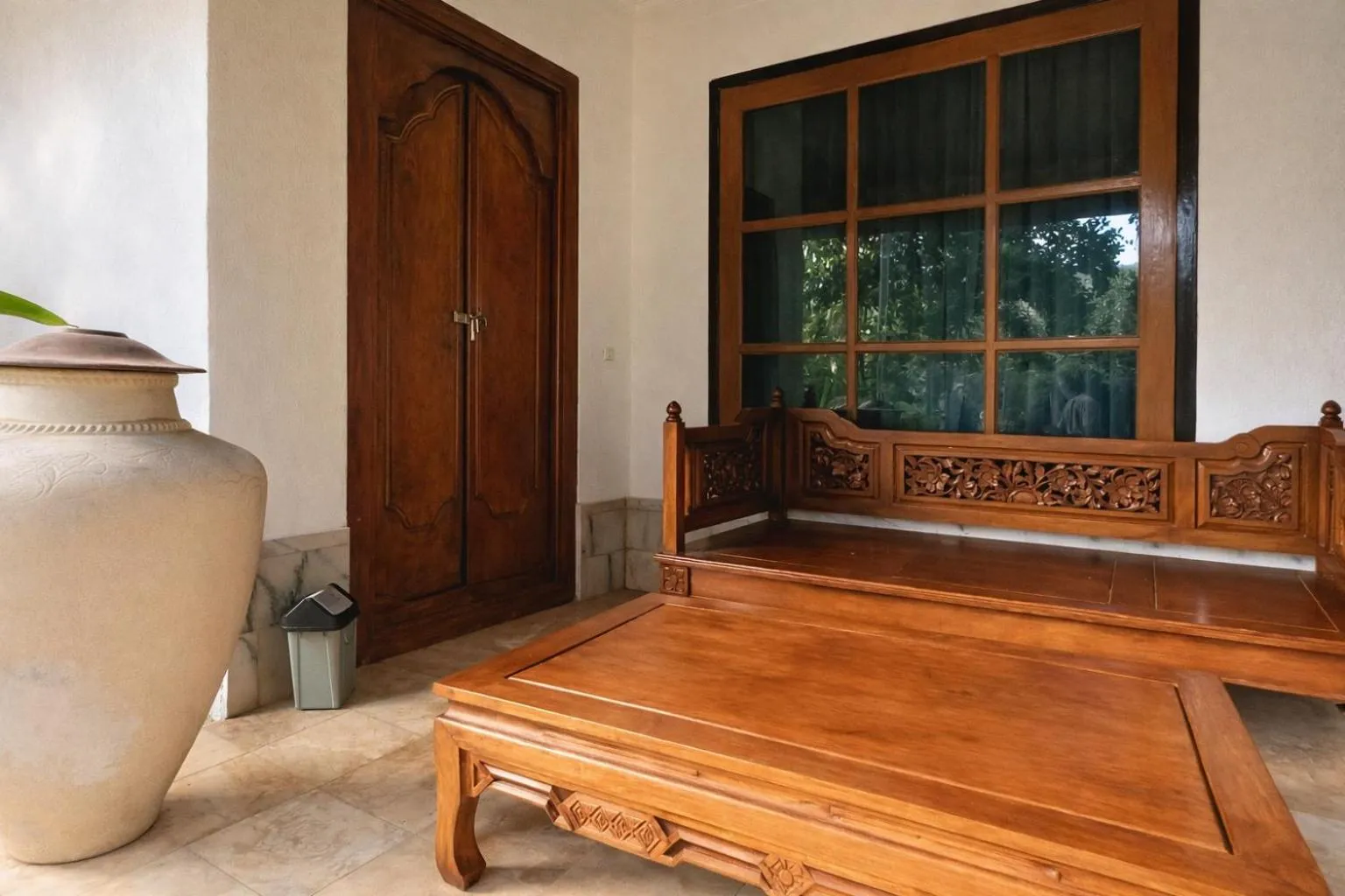 Balcony/Terrace in Matahari Inn Kuta Lombok