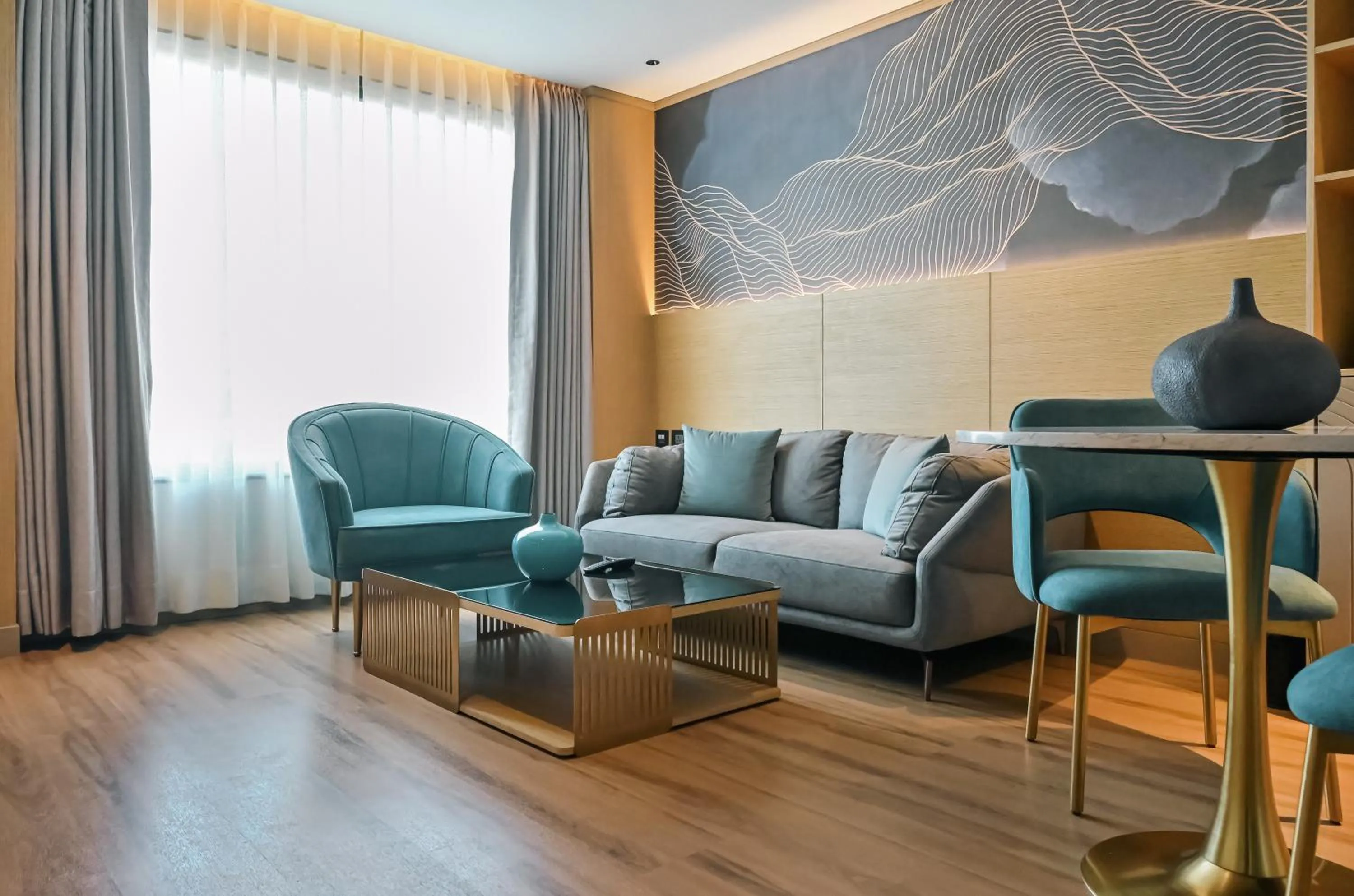 Living room in Parallel Hotel Udaipur, a member of Radisson Individuals