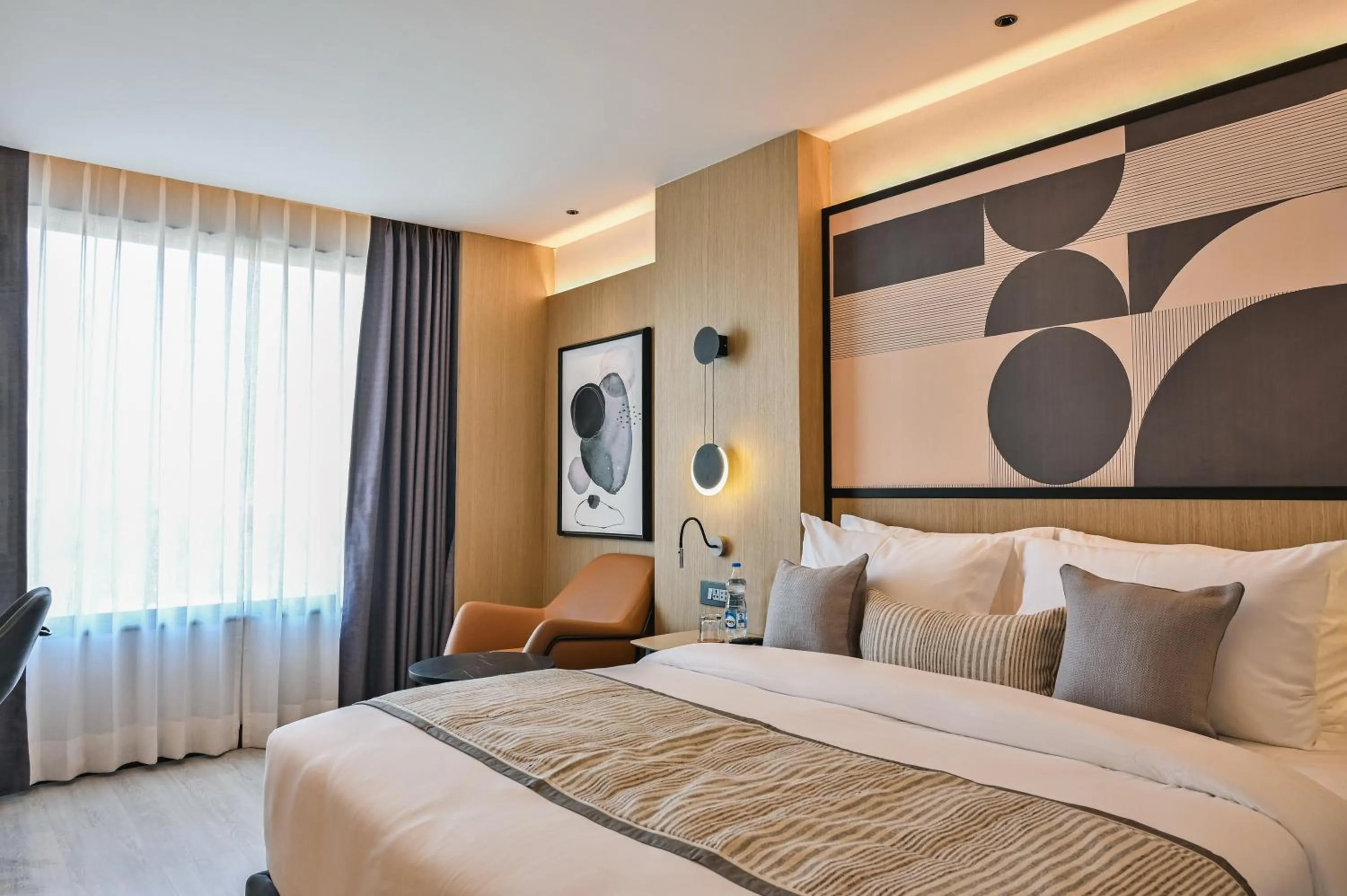 Bedroom, Bed in Parallel Hotel Udaipur, a member of Radisson Individuals