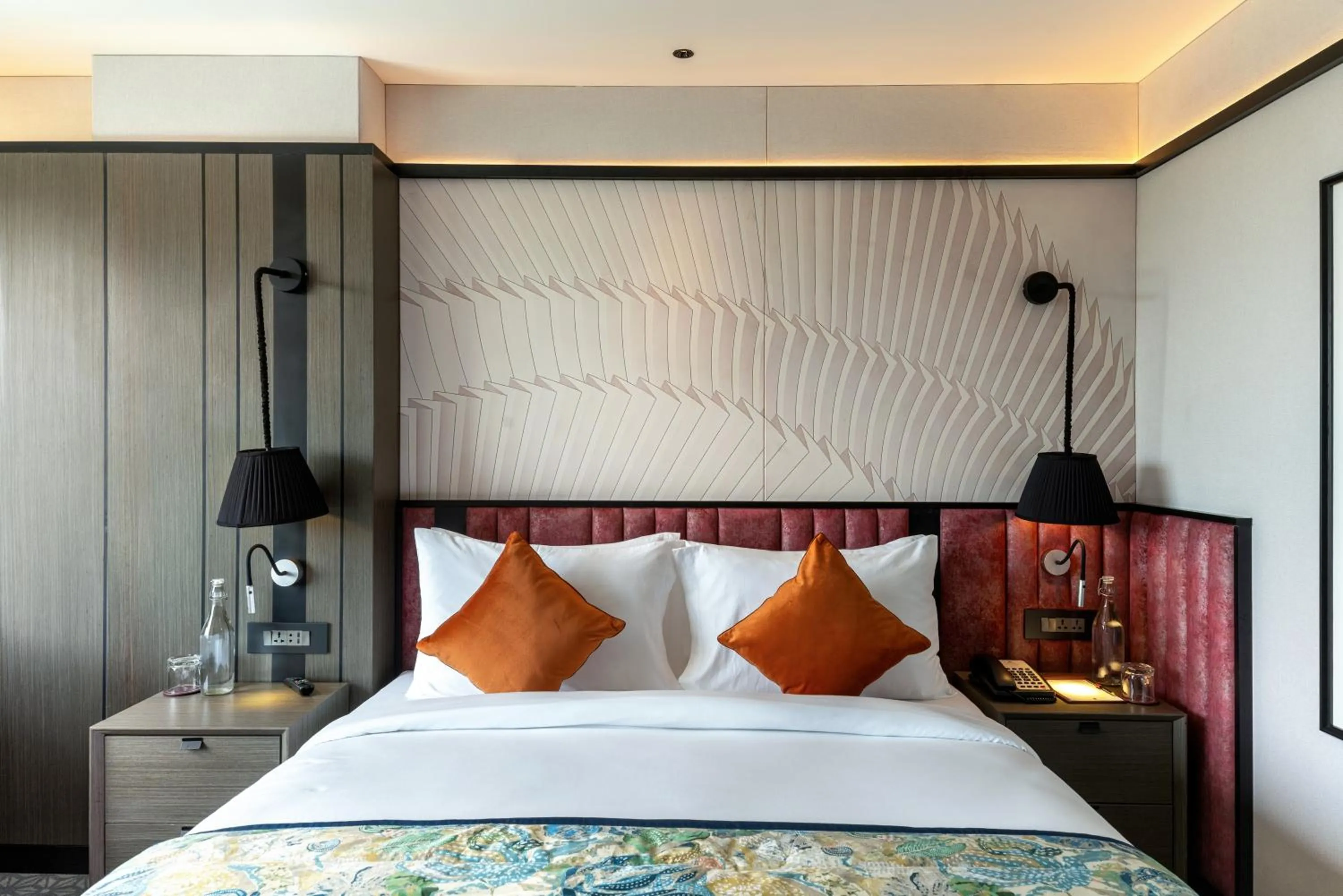 Bedroom, Bed in Parallel Hotel Udaipur, a member of Radisson Individuals