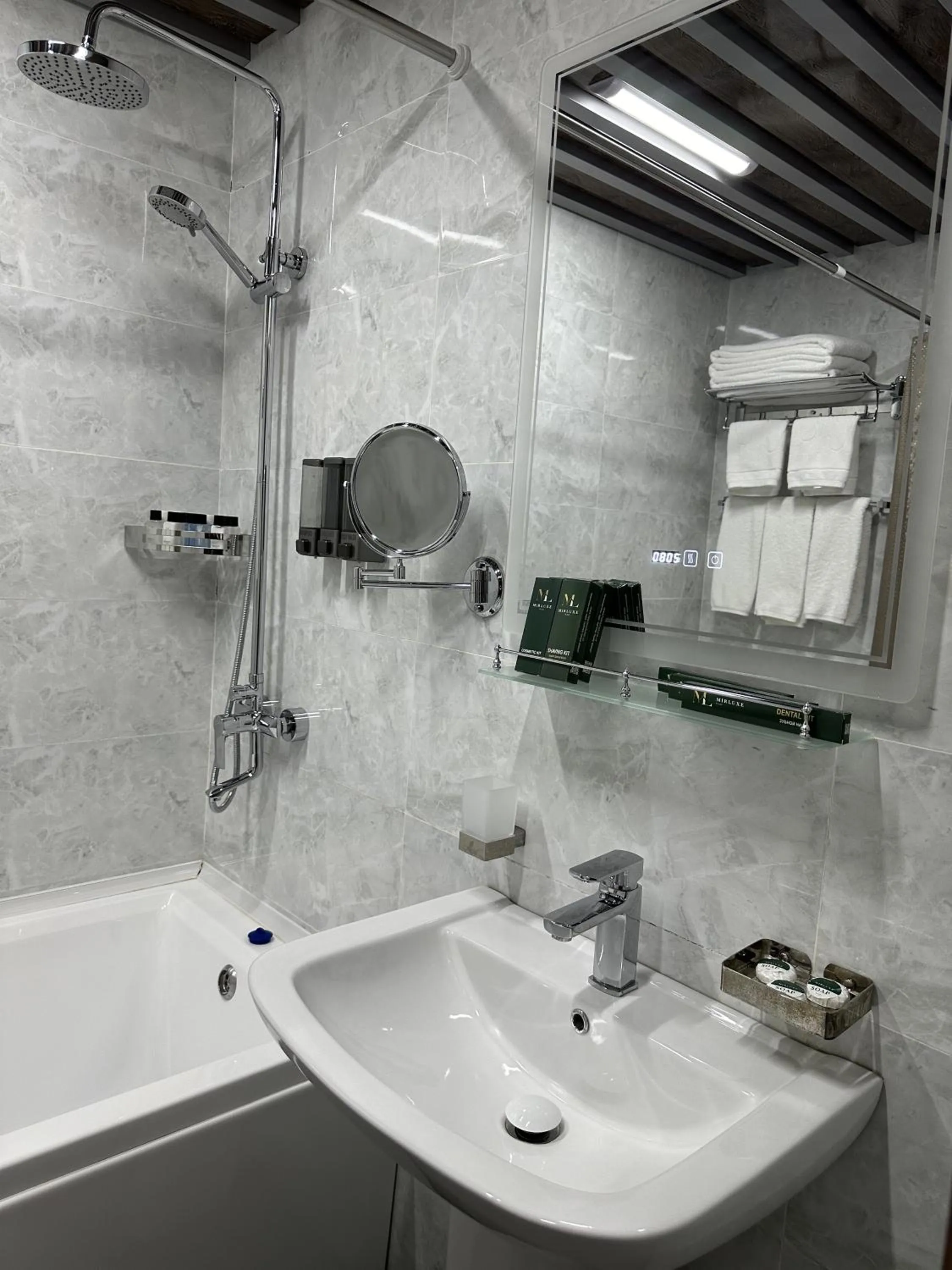 Shower in Mir Luxe Plaza