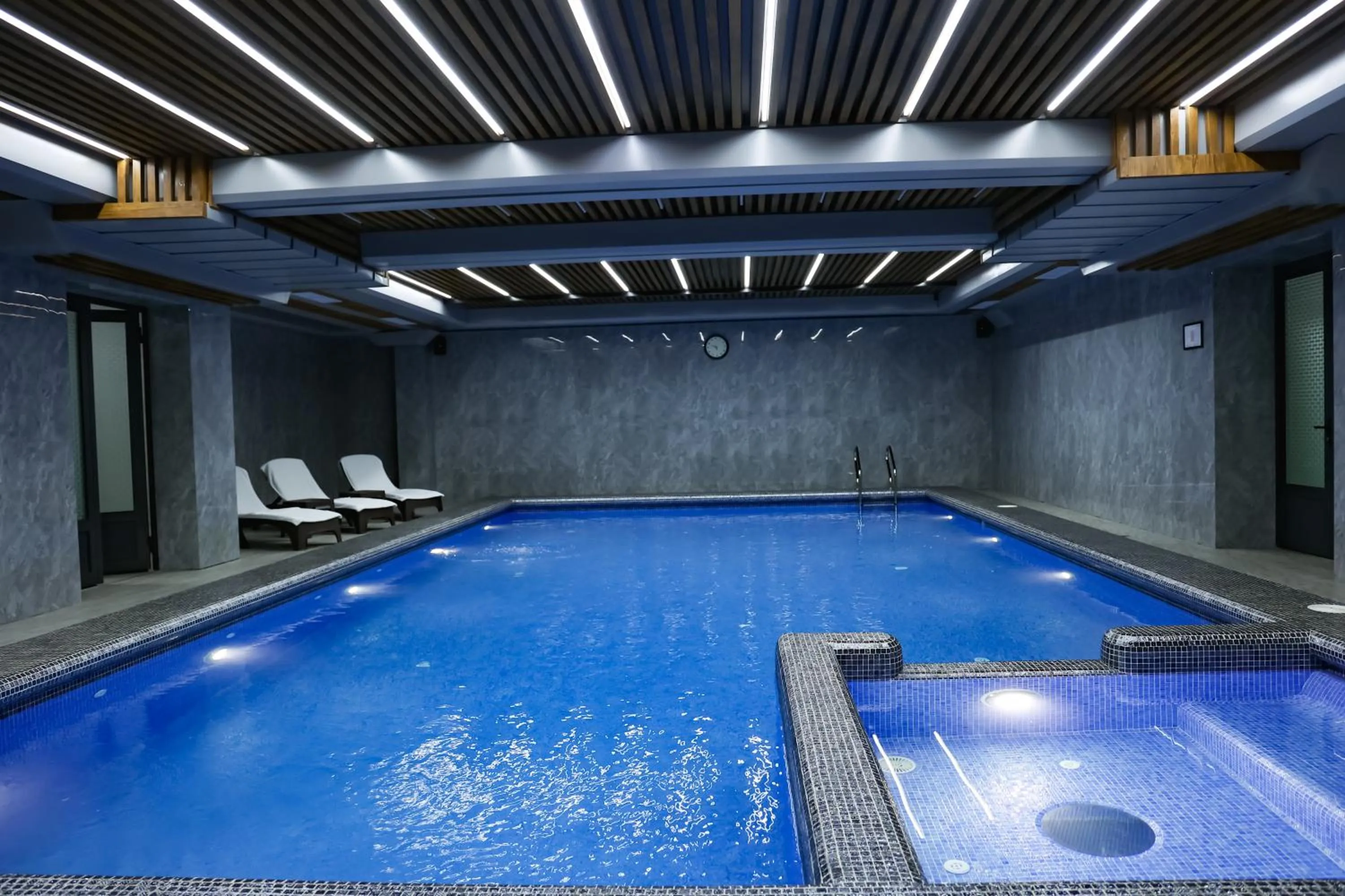 Pool view in Mir Luxe Plaza