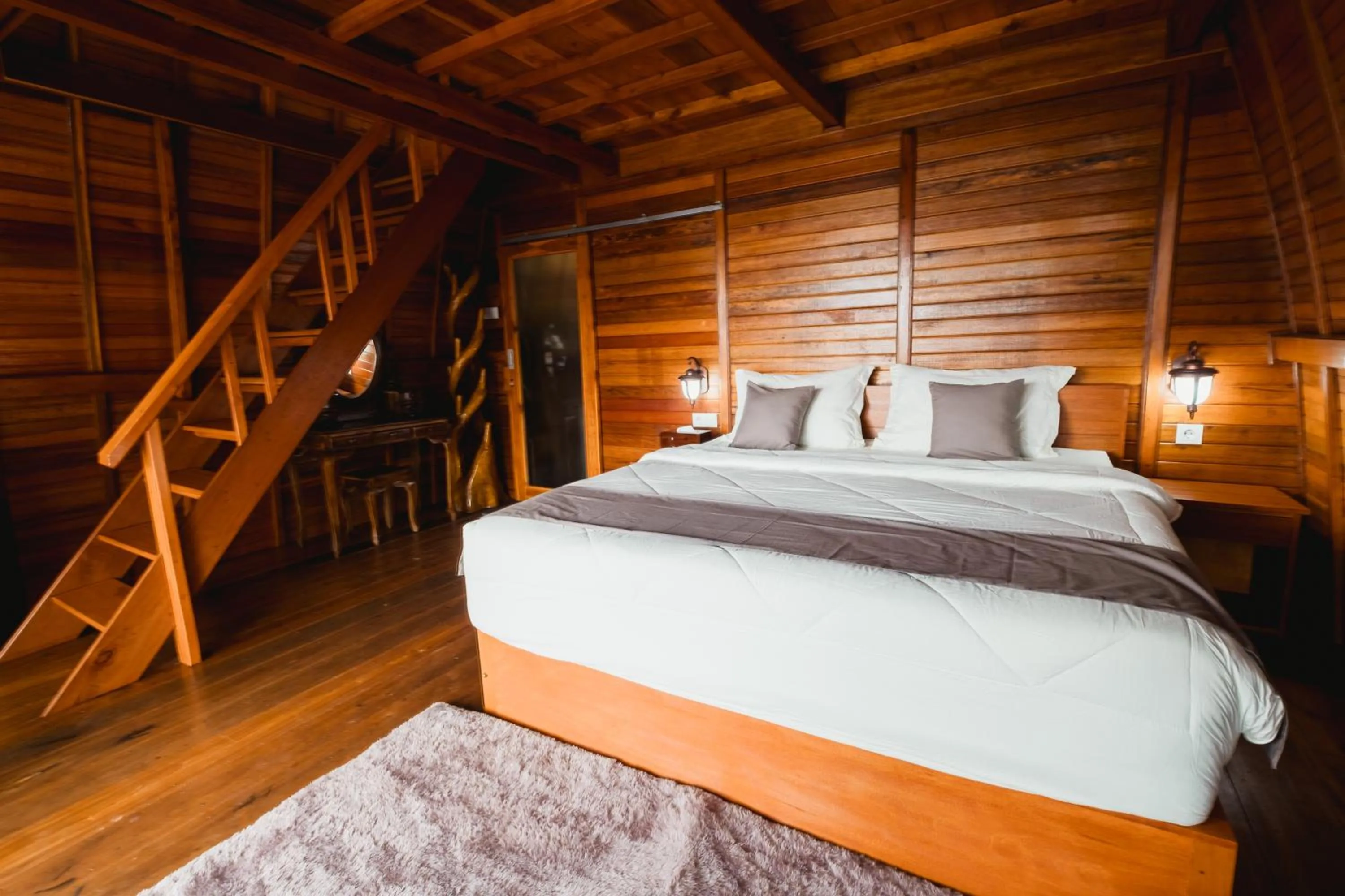 Bed in The Polumb Garden Bedugul