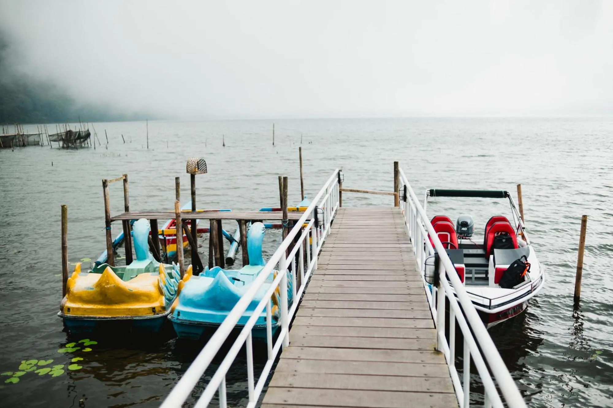 Lake view in The Polumb Garden Bedugul