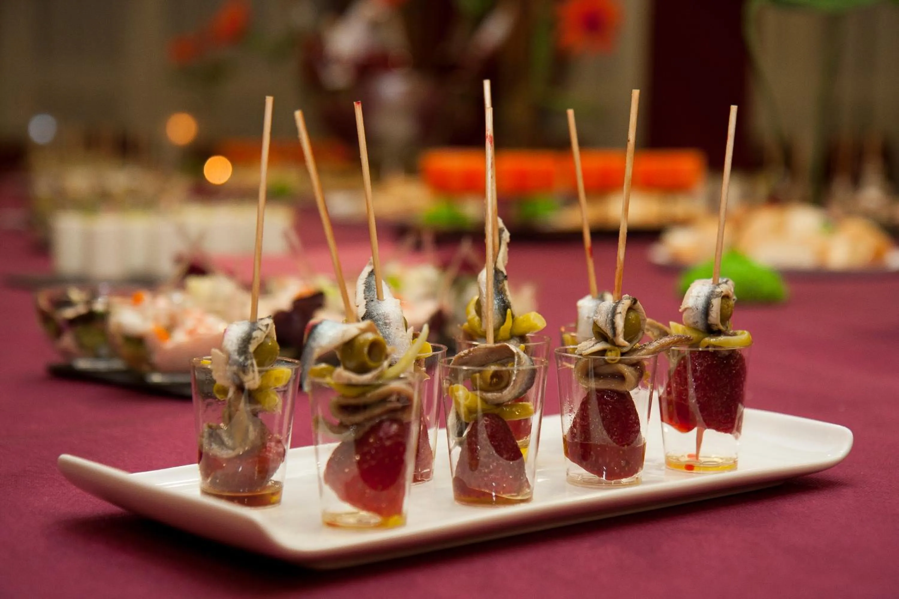 Food and drinks in Hotel Alaiz