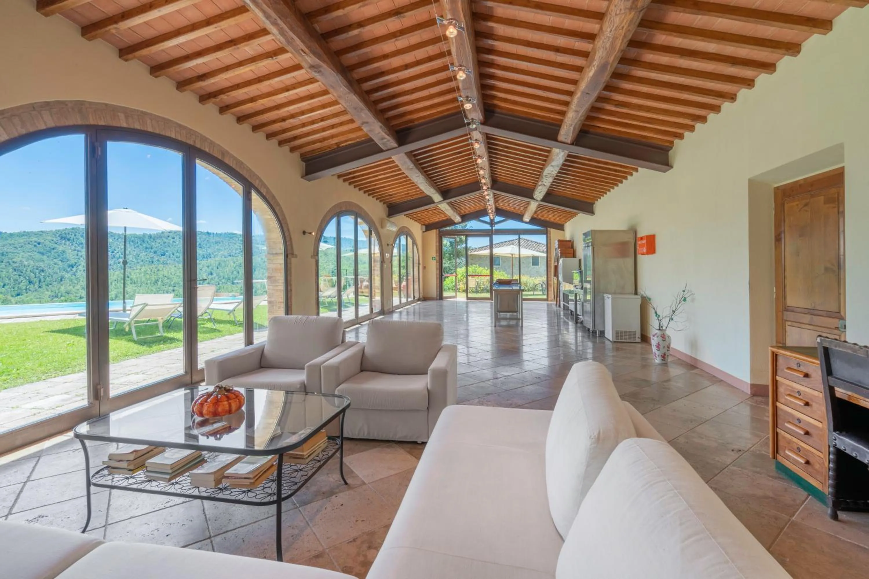 Living room in Santo Pietro Resort