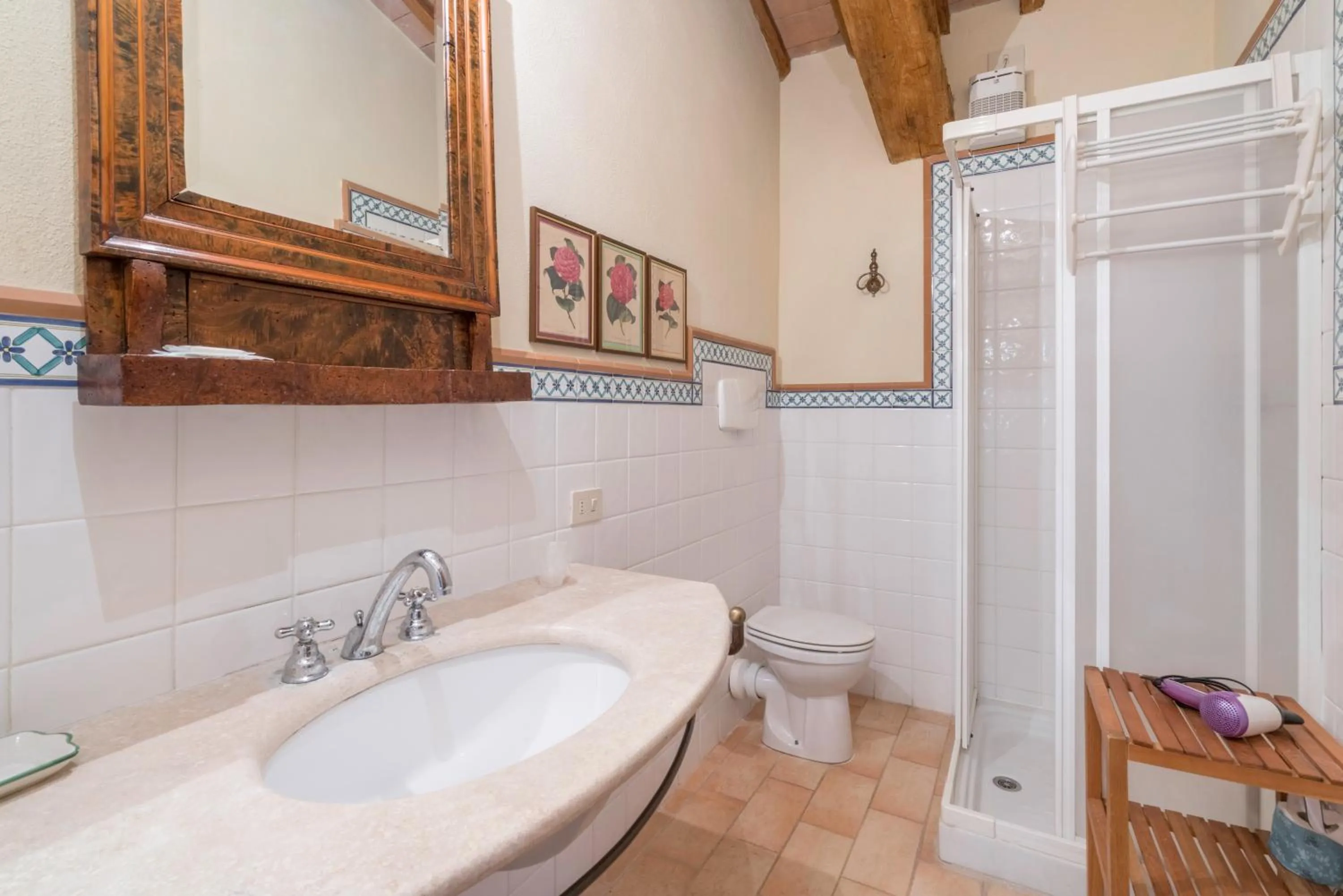 Bathroom in Santo Pietro Resort