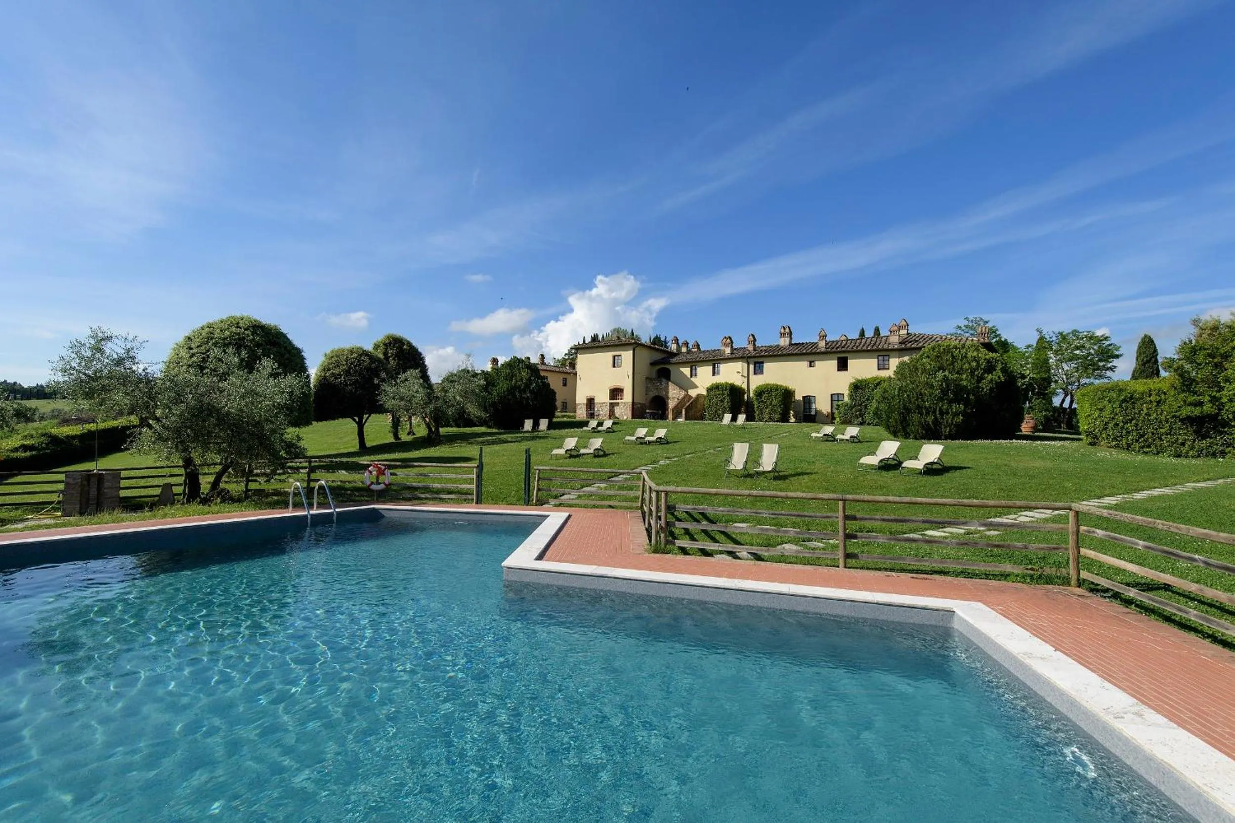 Swimming pool in Santo Pietro Resort