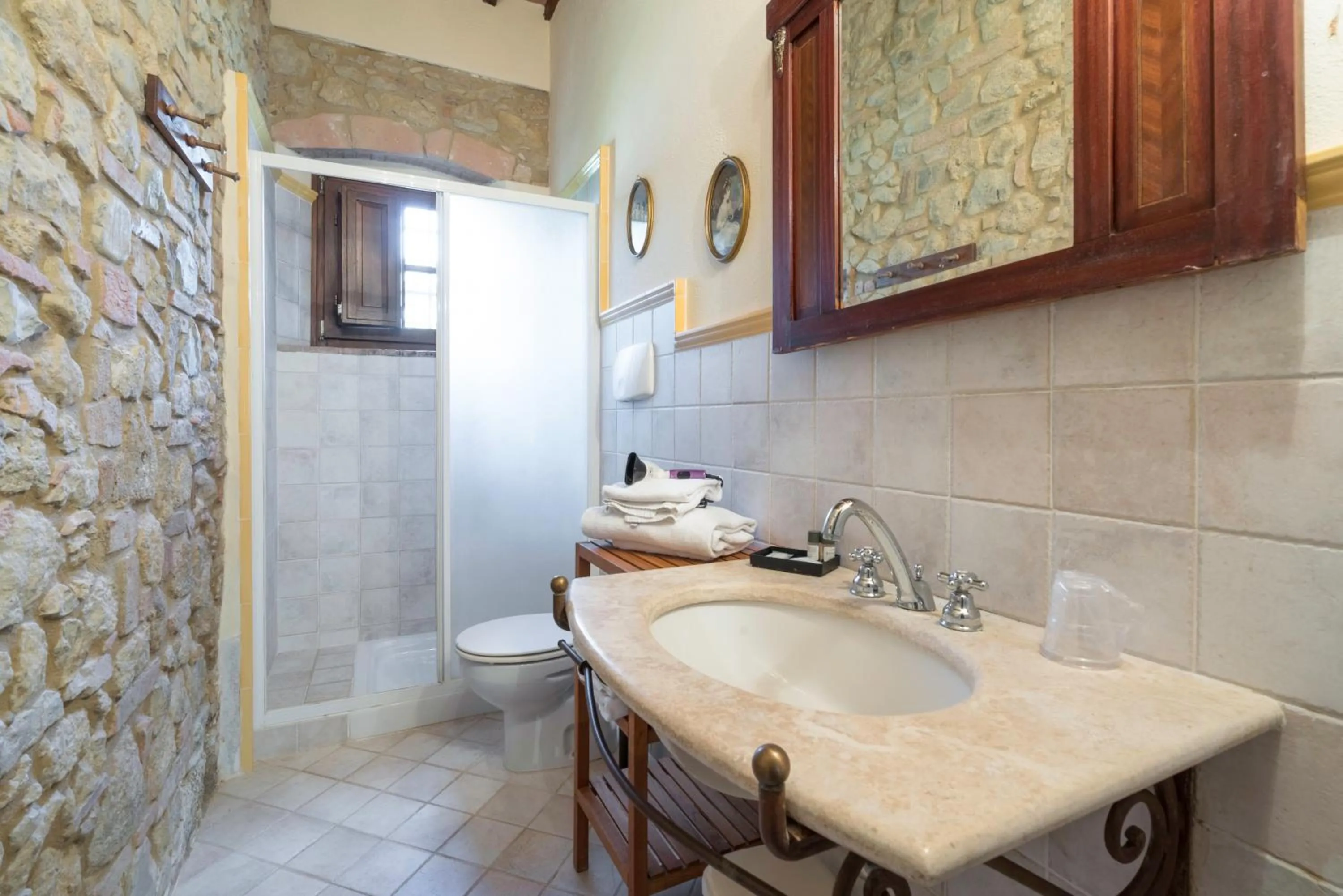 Bathroom in Santo Pietro Resort