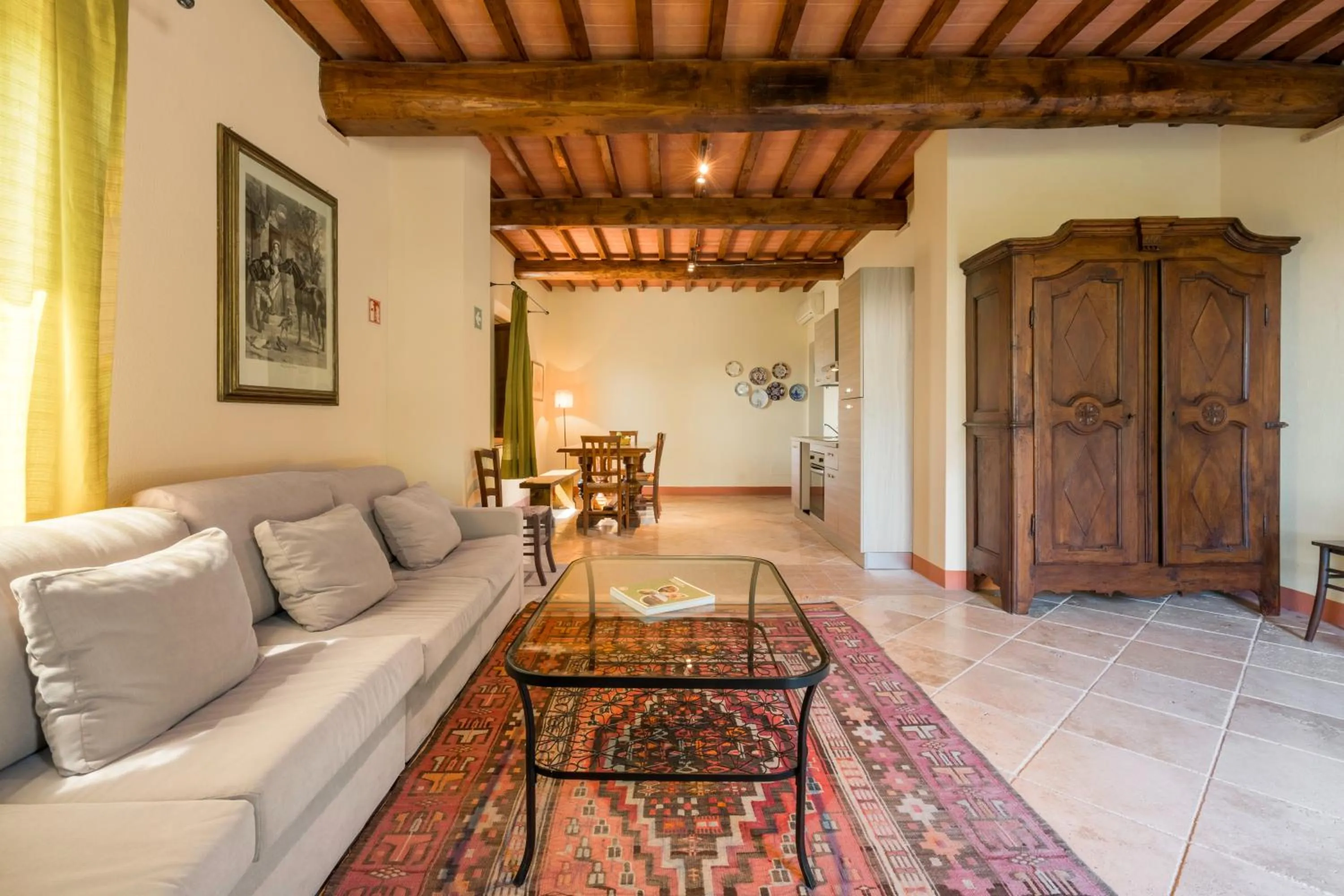 Living room in Santo Pietro Resort