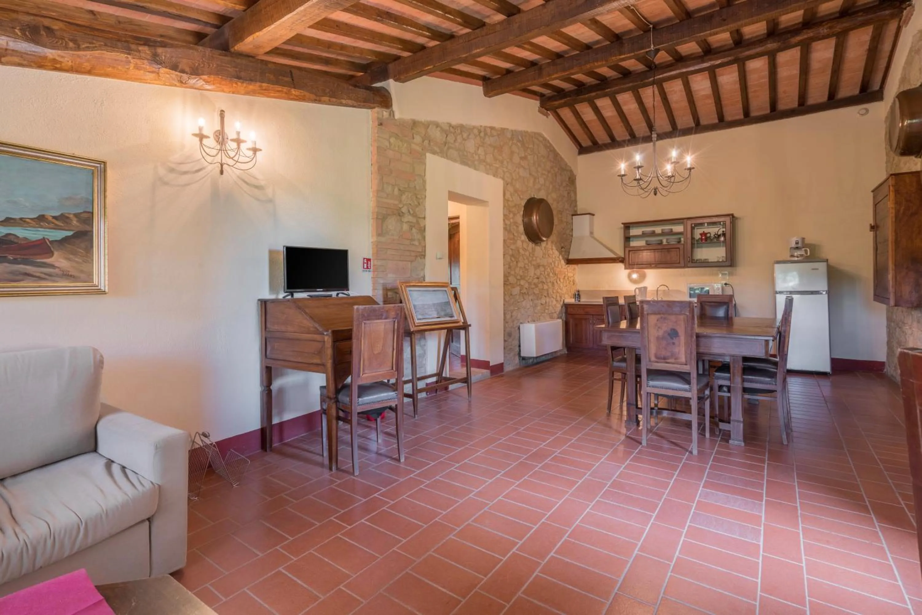 Living room in Santo Pietro Resort