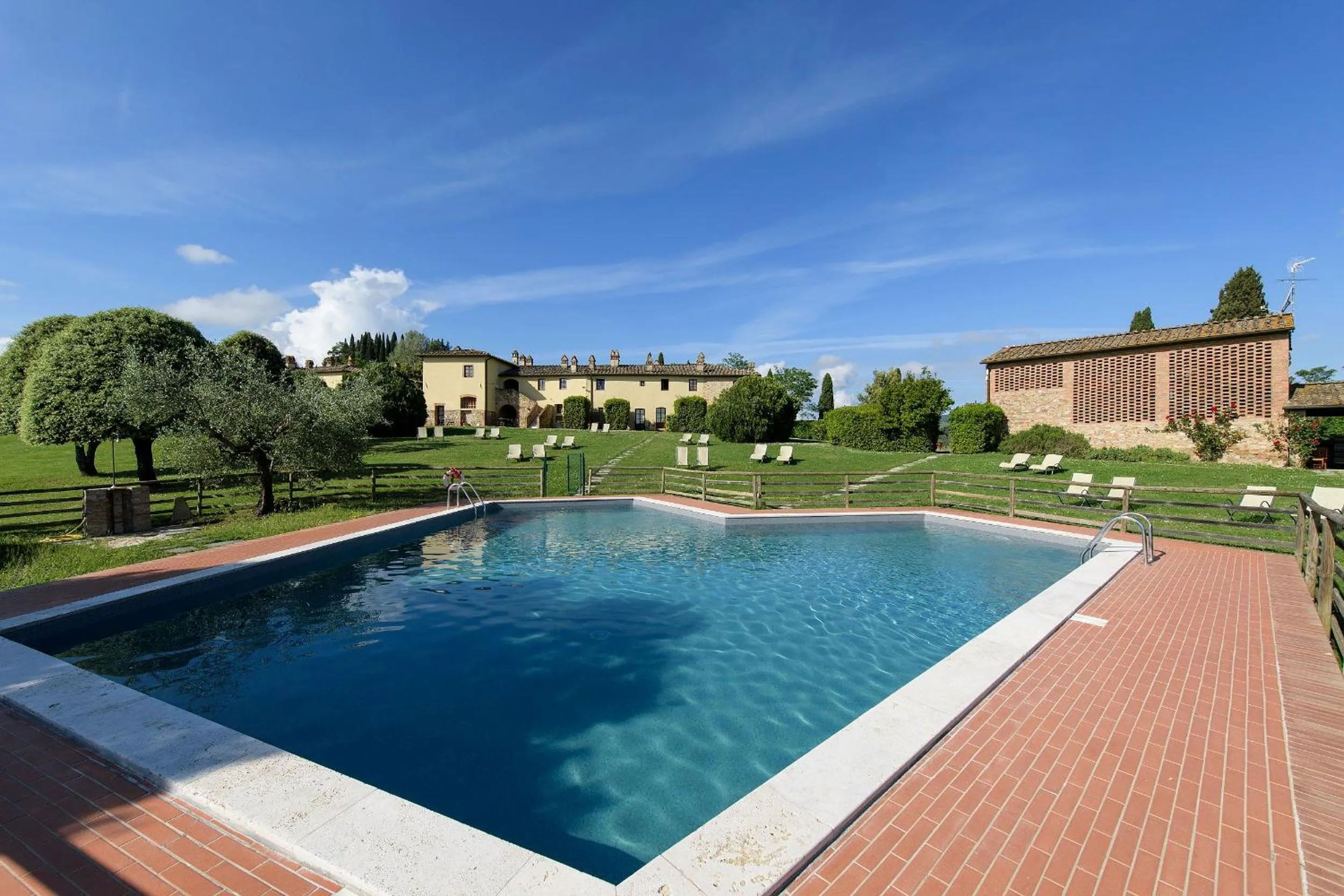 Swimming pool in Santo Pietro Resort