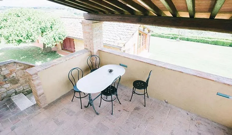 Patio in Santo Pietro Resort