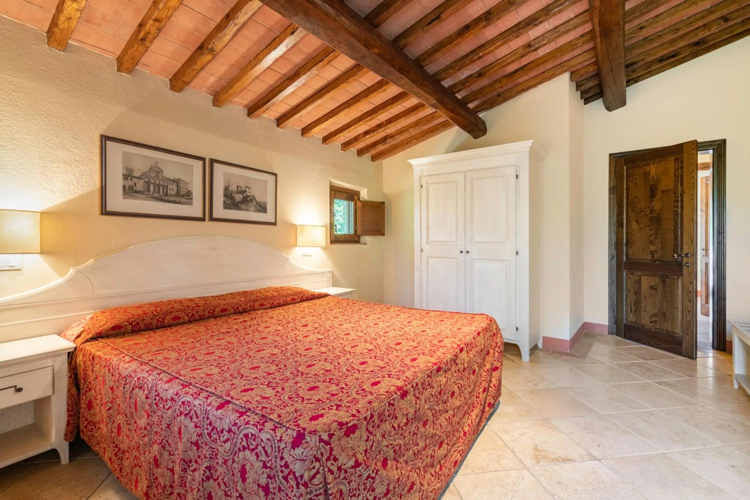 Bed in Santo Pietro Resort