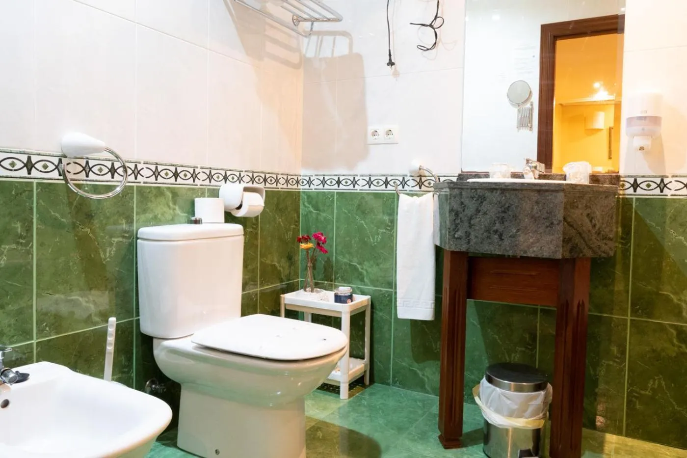 Toilet in Gran Hotel Rural Cela