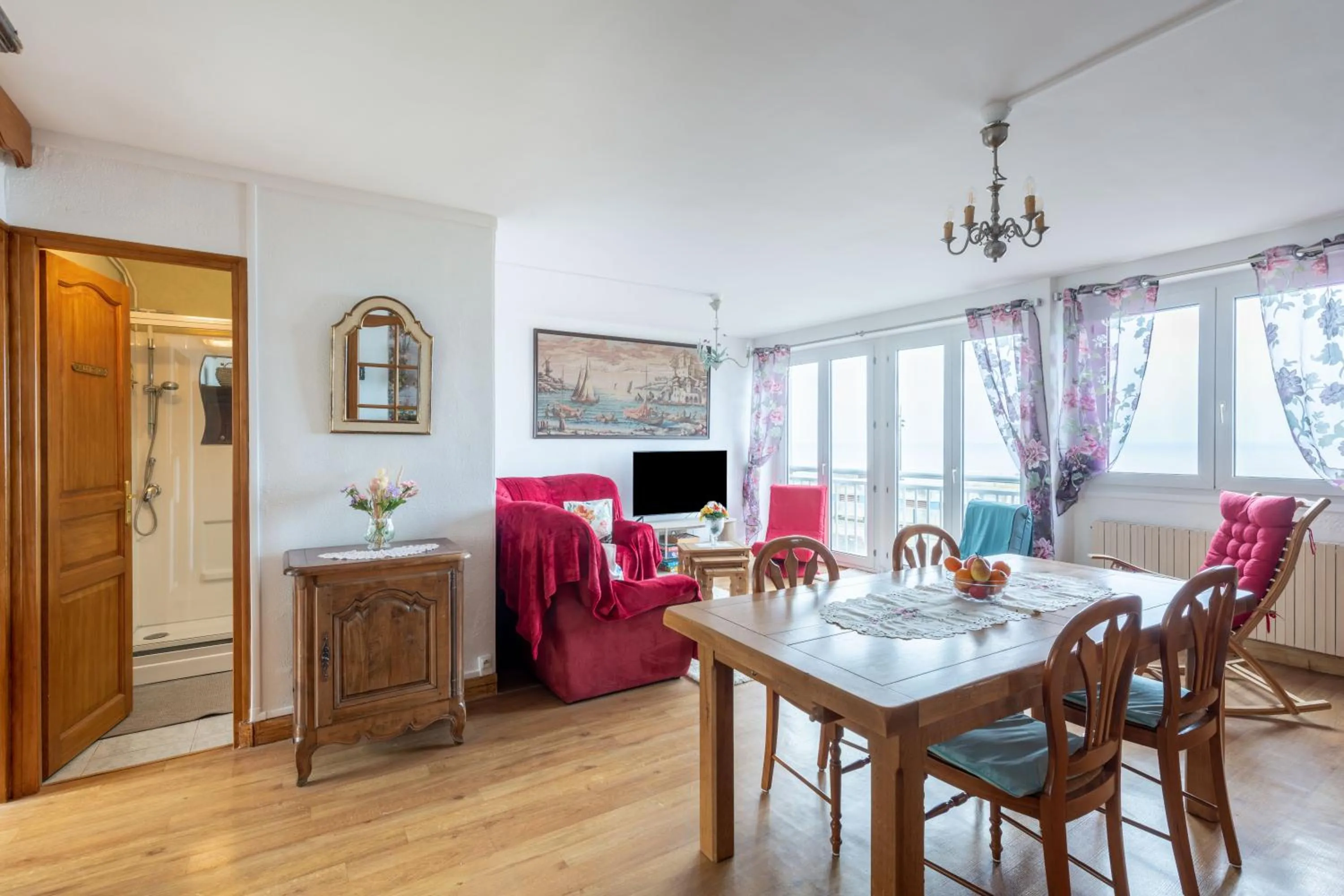 Living room in Le Petit Pélican