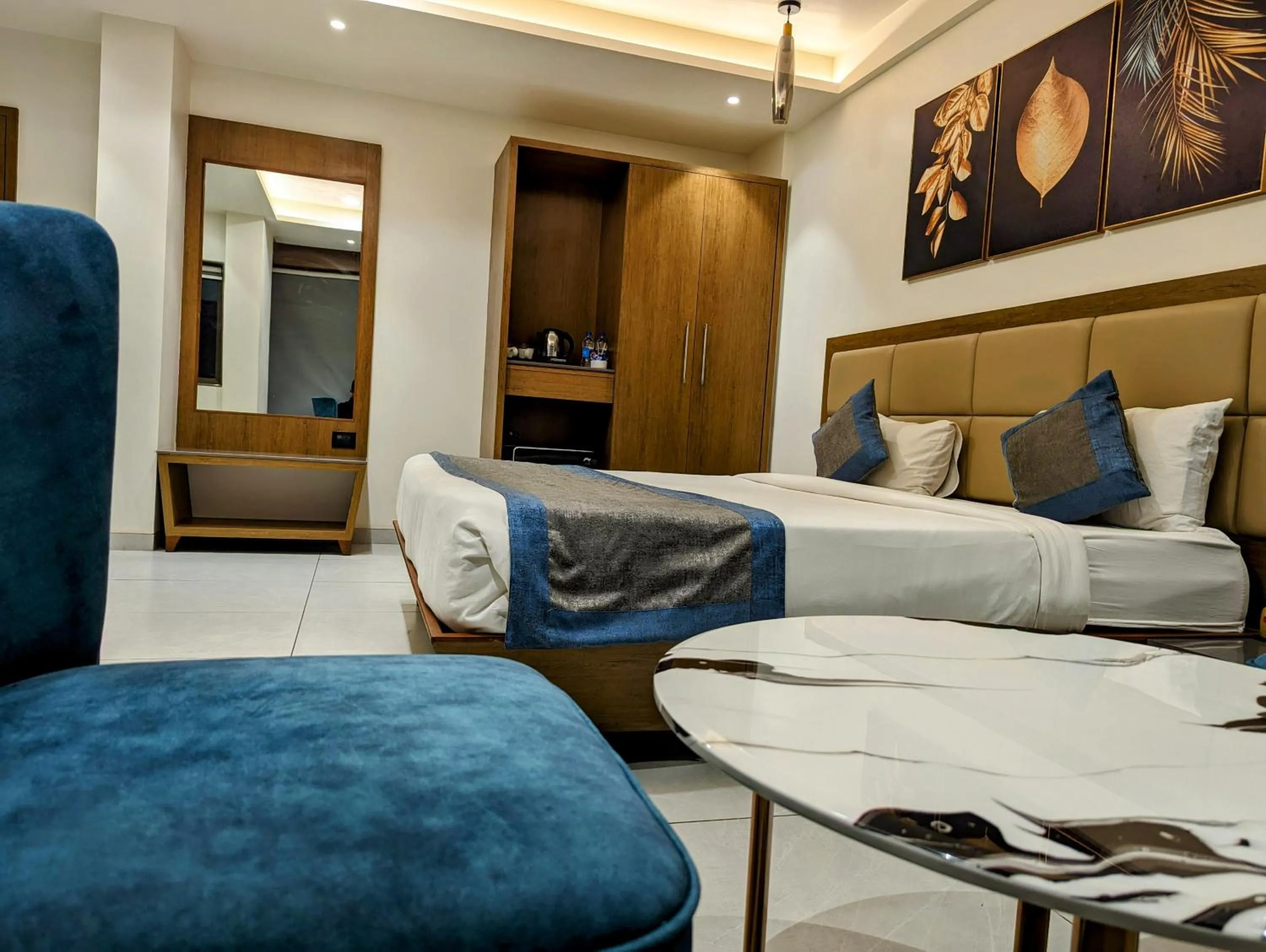 Bed in Hotel Red Chillee Restro