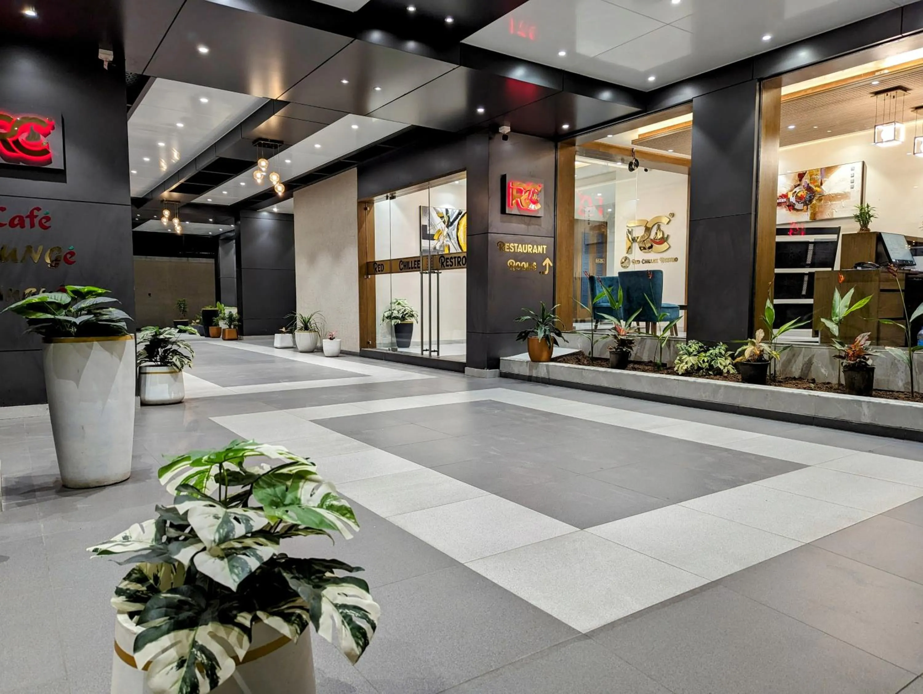 Property building in Hotel Red Chillee Restro