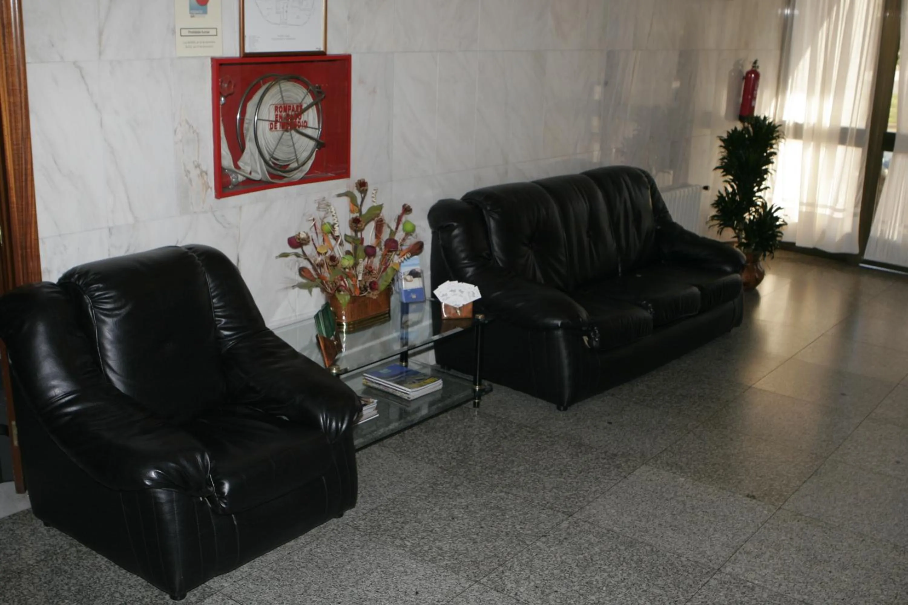 Lobby or reception in Hotel Xallas