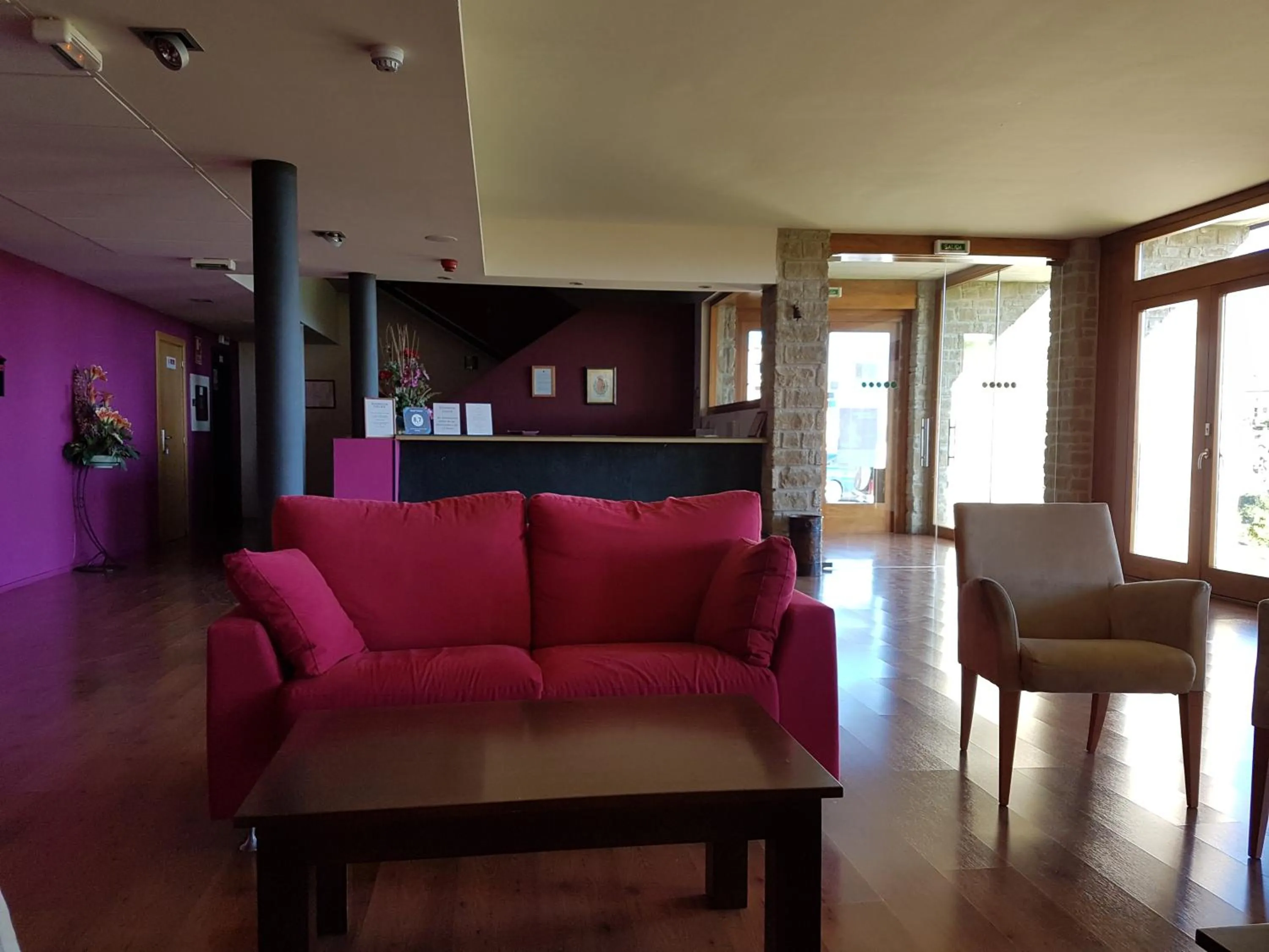 Lobby or reception in Hotel Alda Triskel