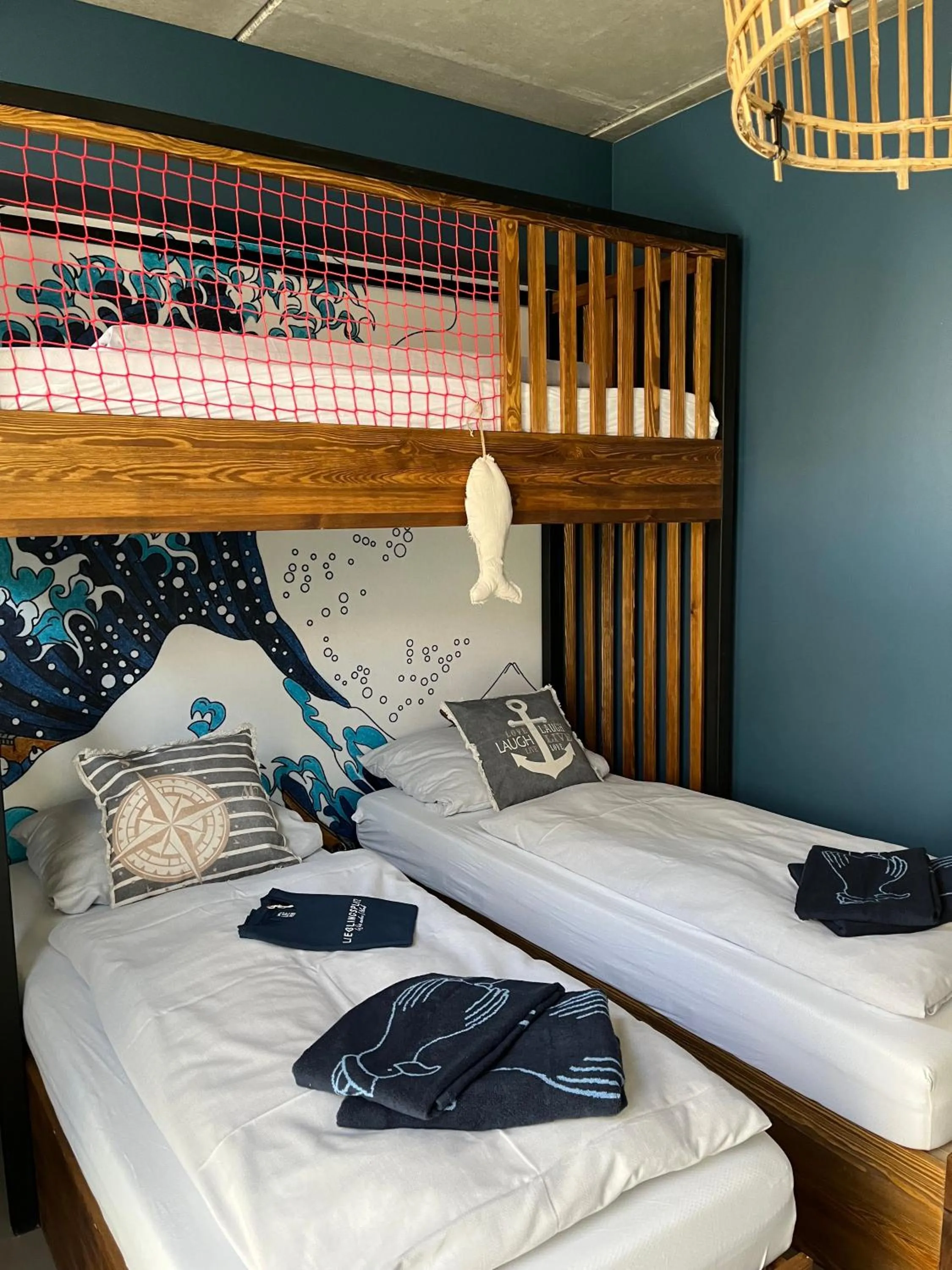 Bed in Lieblingsplatz Hotel Surf Rescue Club