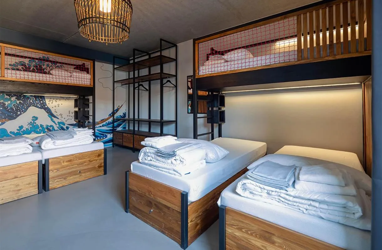 Bed in Lieblingsplatz Hotel Surf Rescue Club