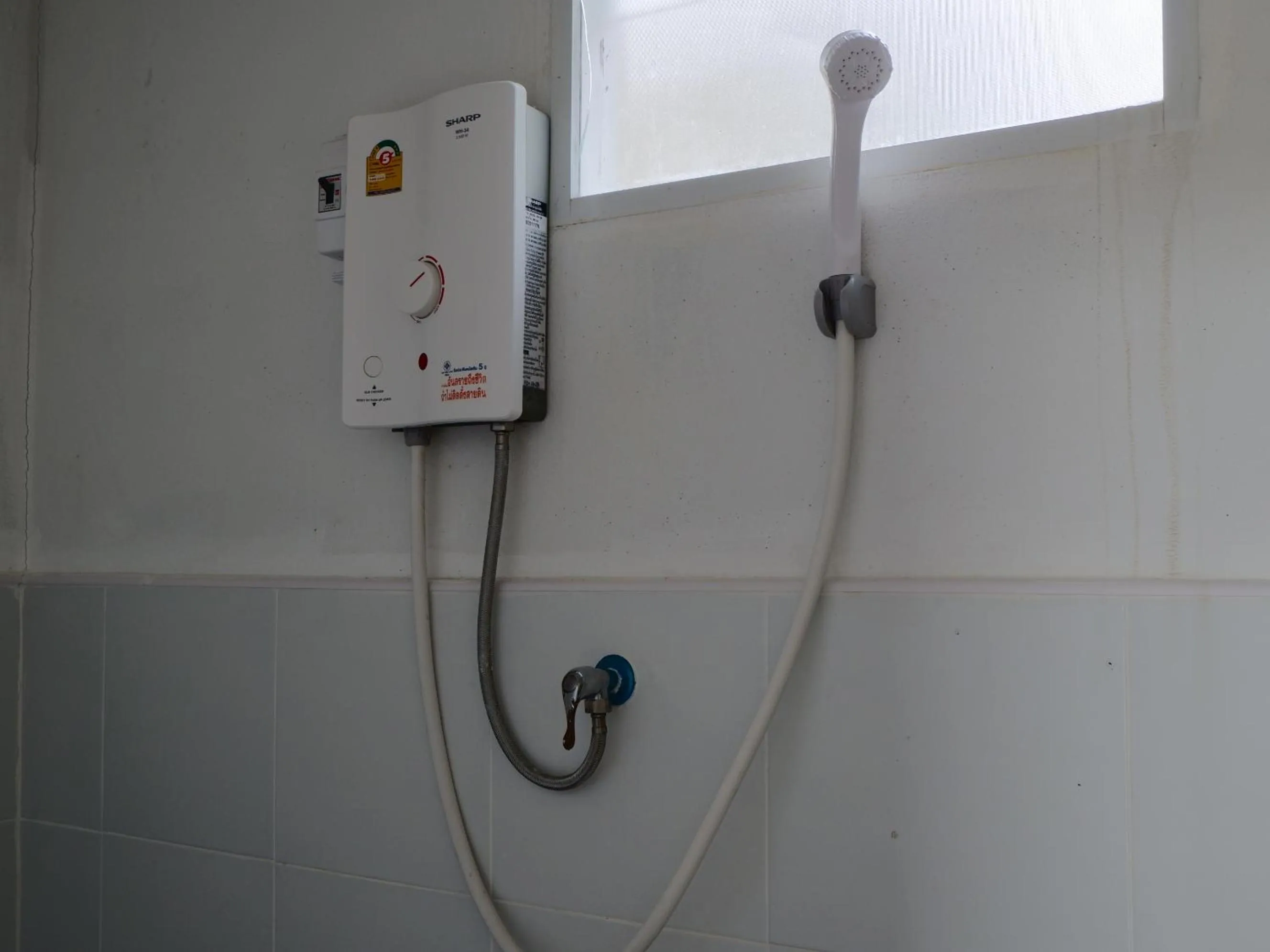 Shower in C-Code Resort