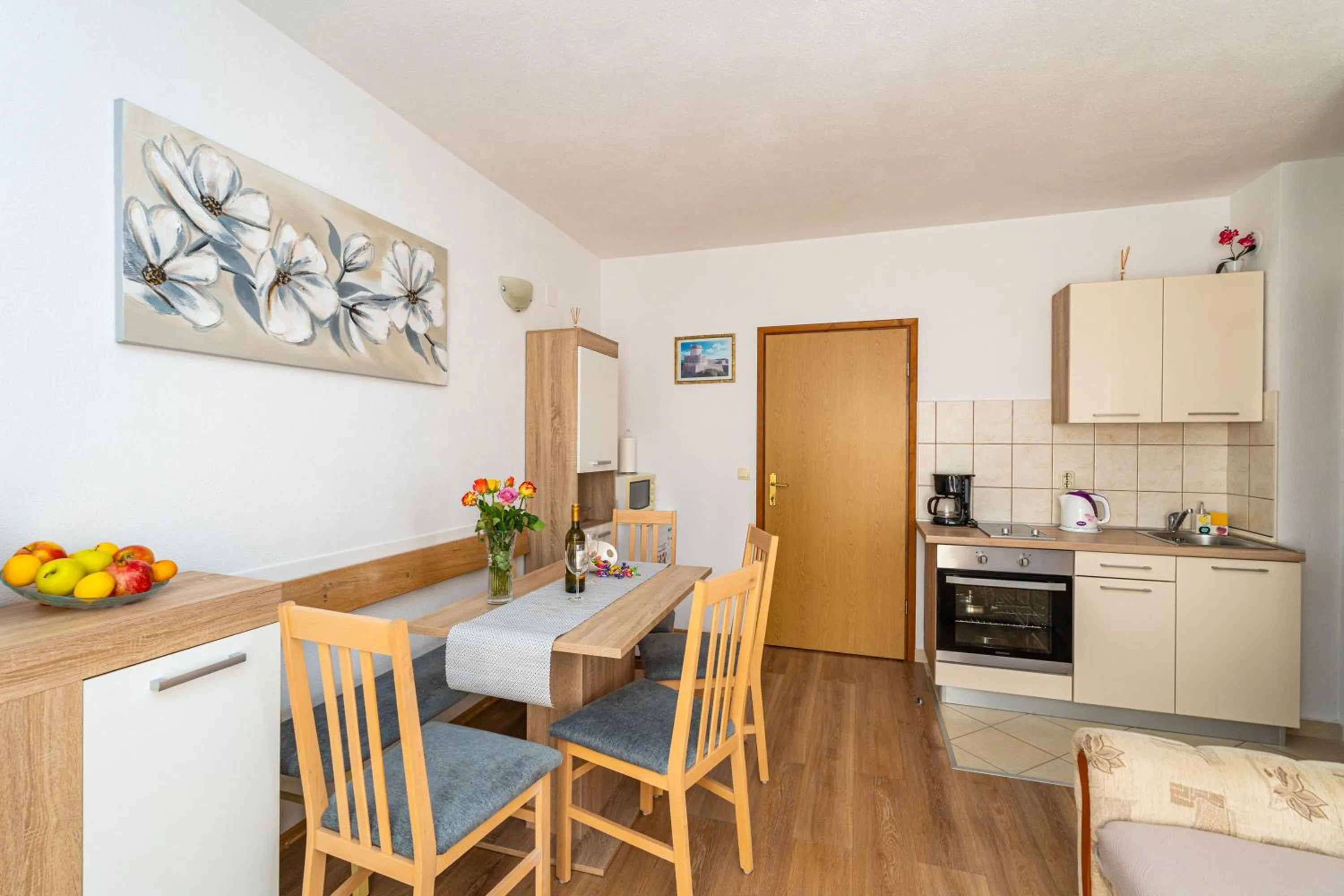 Kitchen or kitchenette in Sea View Apartment Nuncijata