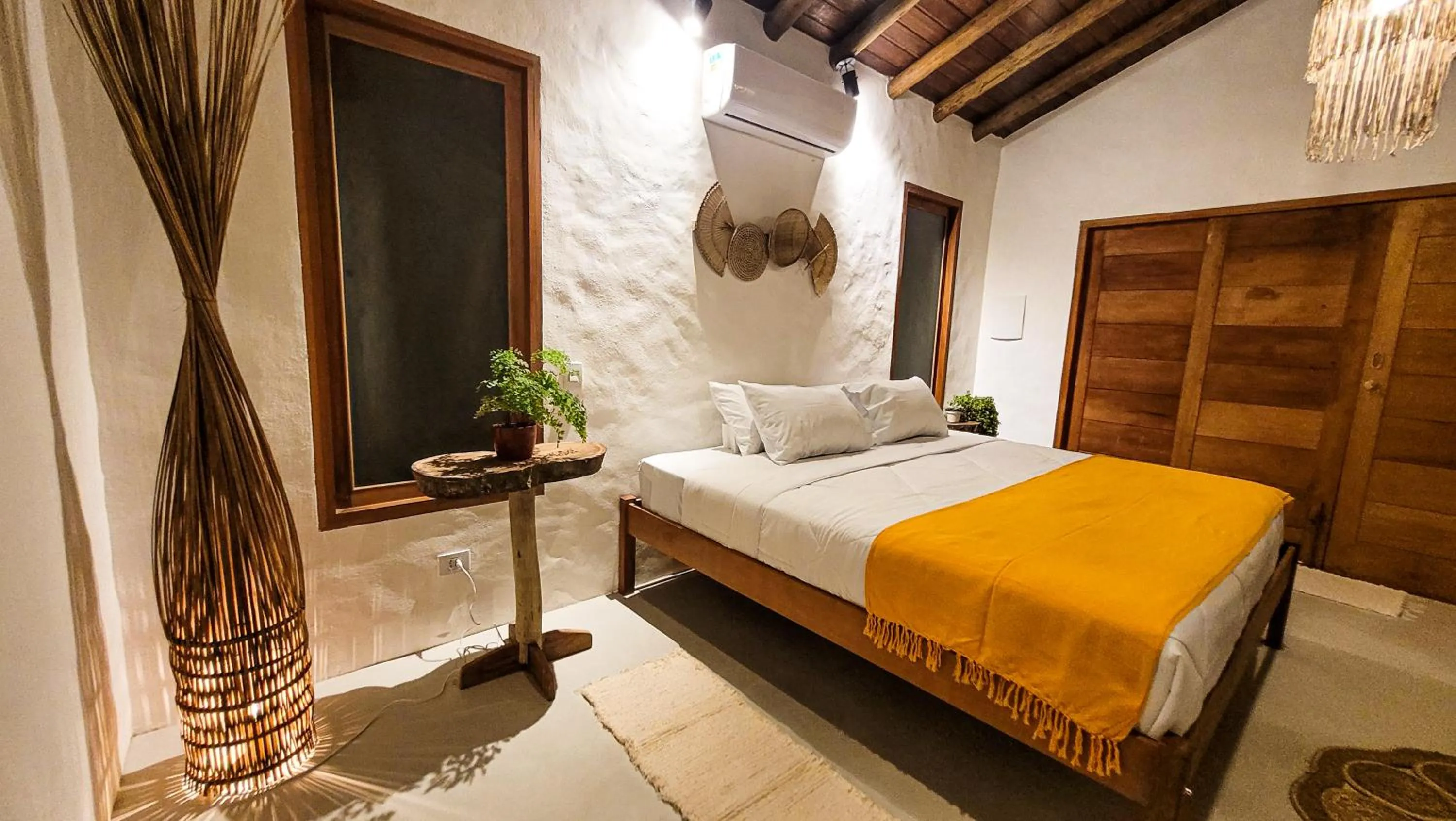 Bedroom, Bed in Villa Mediterrâneo Trancoso