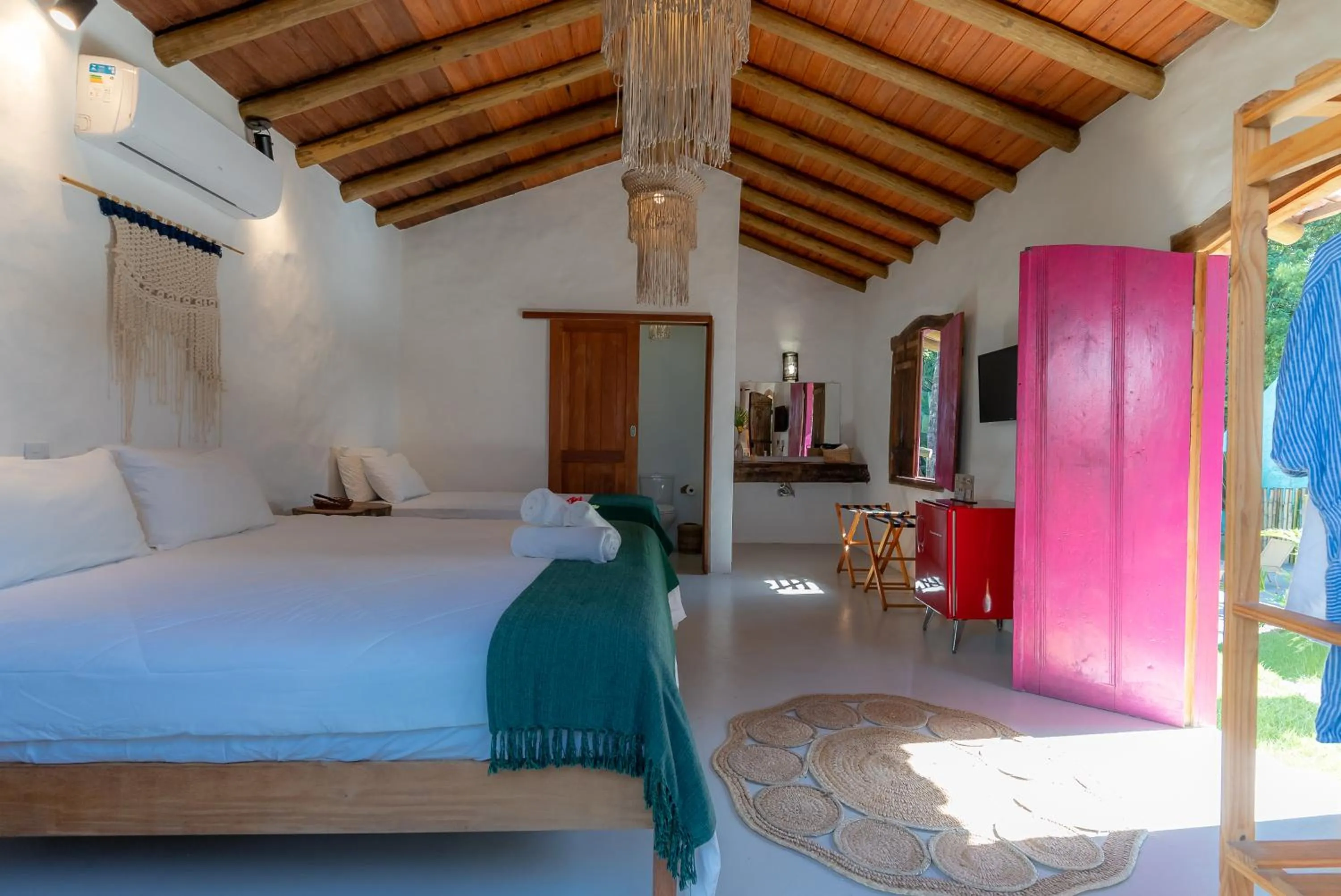 TV and multimedia, Bed in Villa Mediterrâneo Trancoso