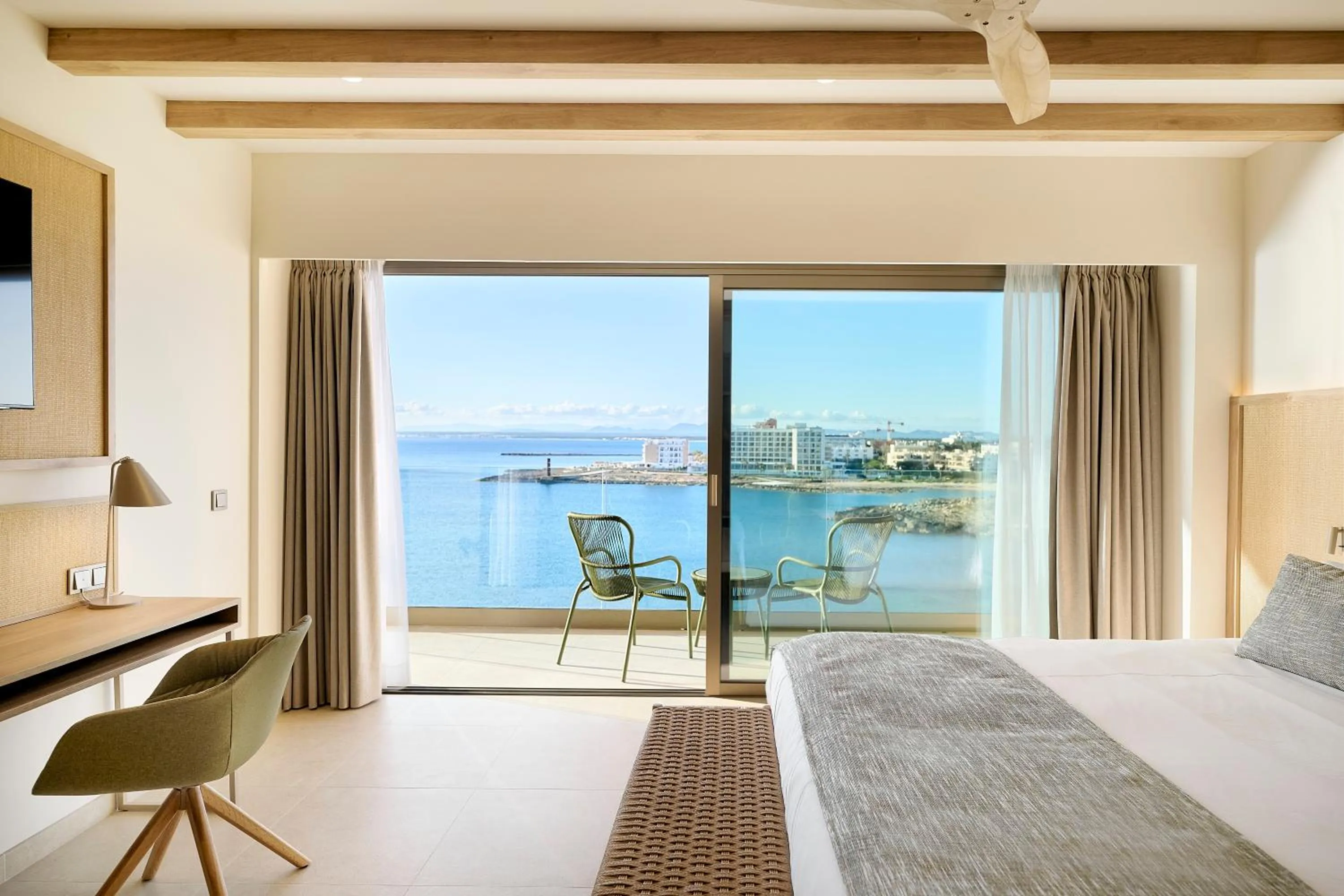 Bedroom, Bed in Iberostar Selection Es Trenc -New Opening-