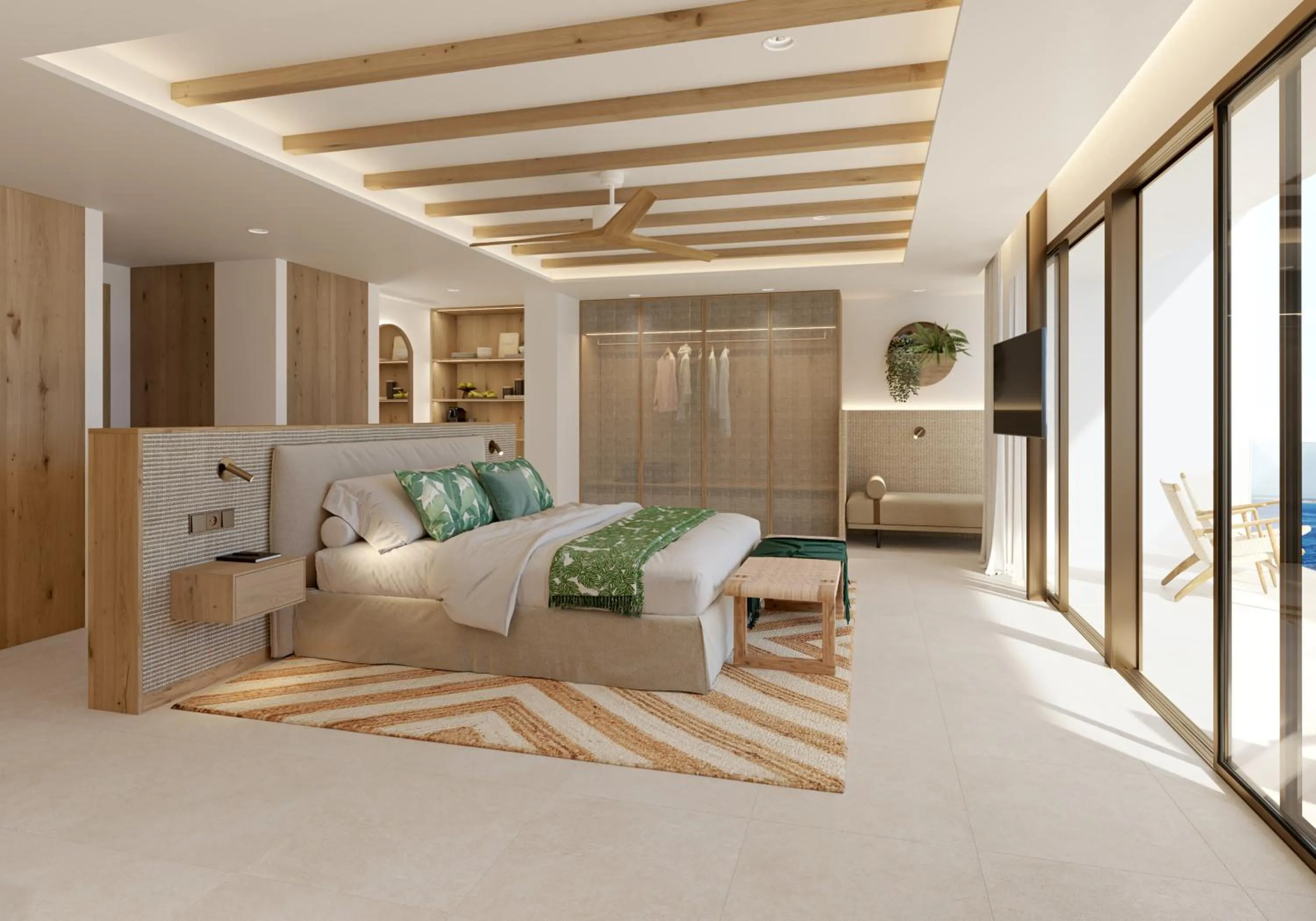 Bedroom, Bed in Iberostar Selection Es Trenc -New Opening-