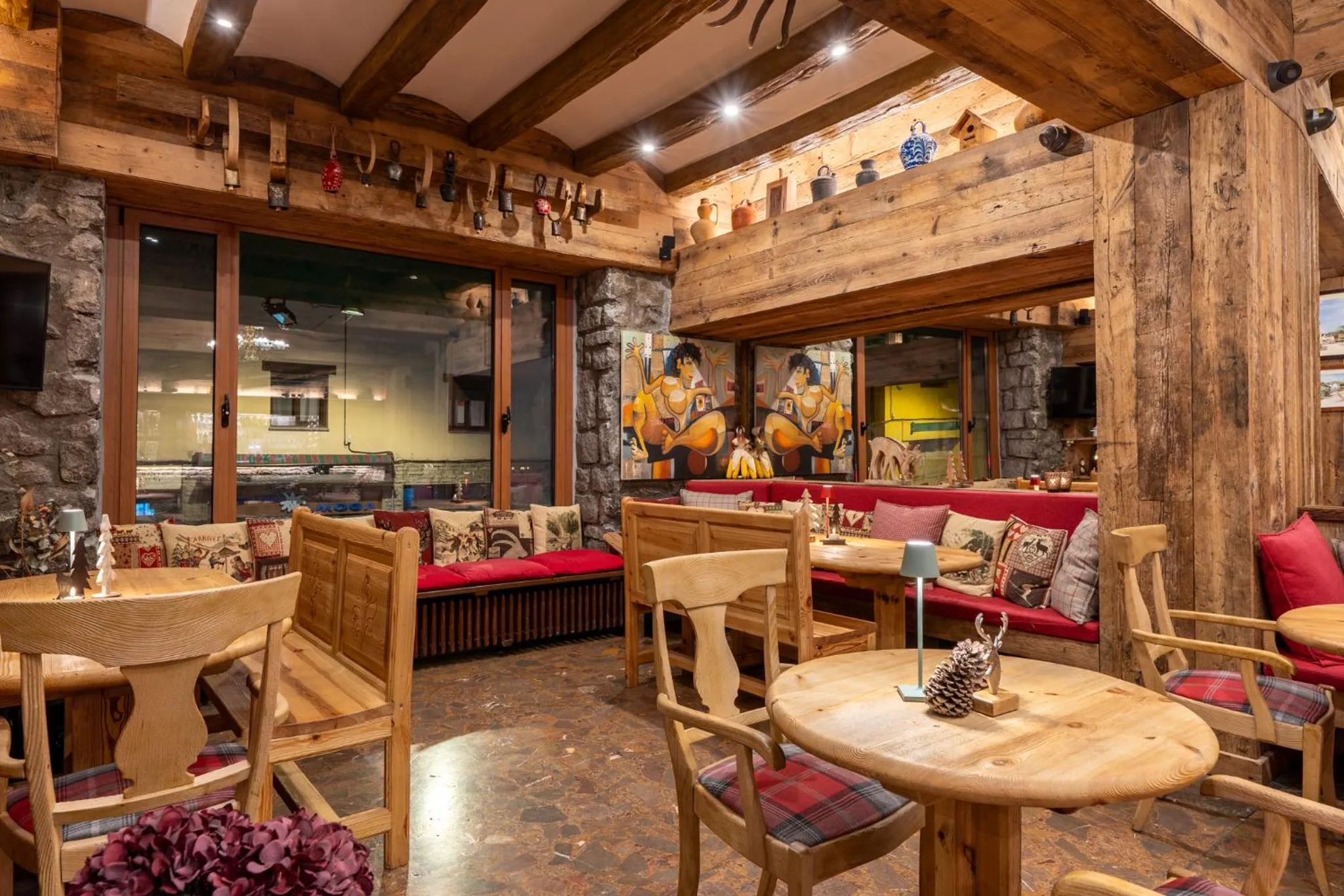 Living room in Hotel Aran La Abuela