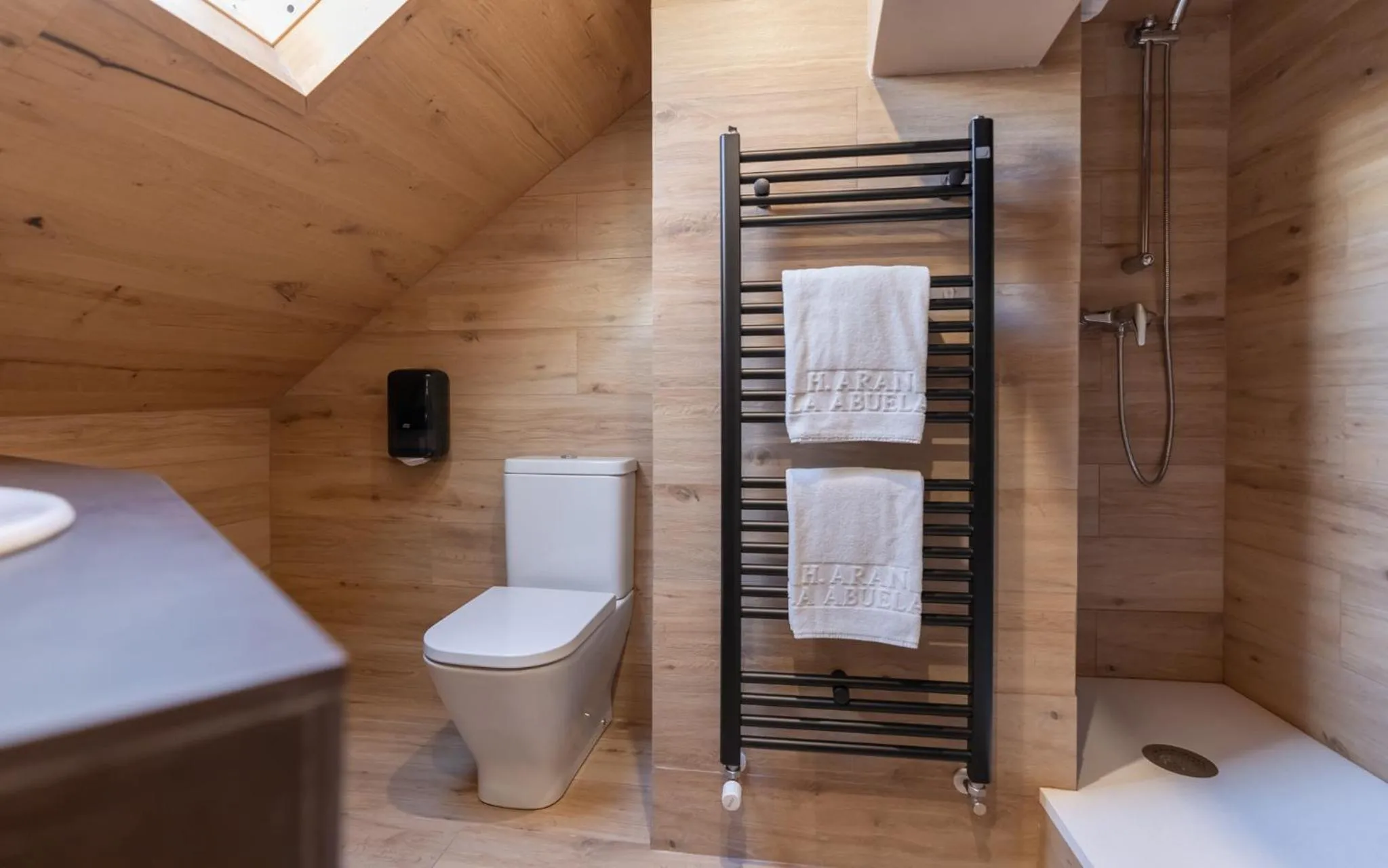 Bathroom in Hotel Aran La Abuela