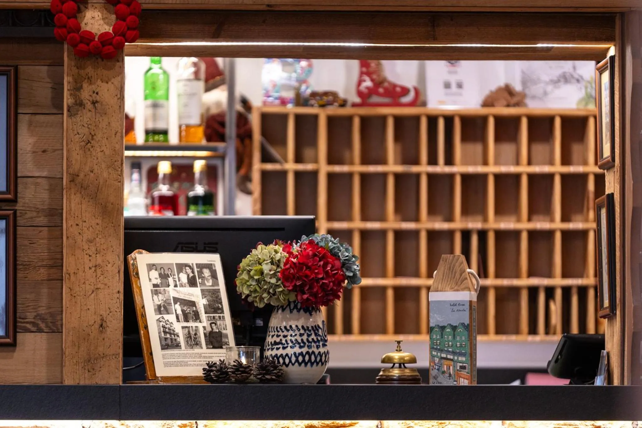 Lobby or reception in Hotel Aran La Abuela