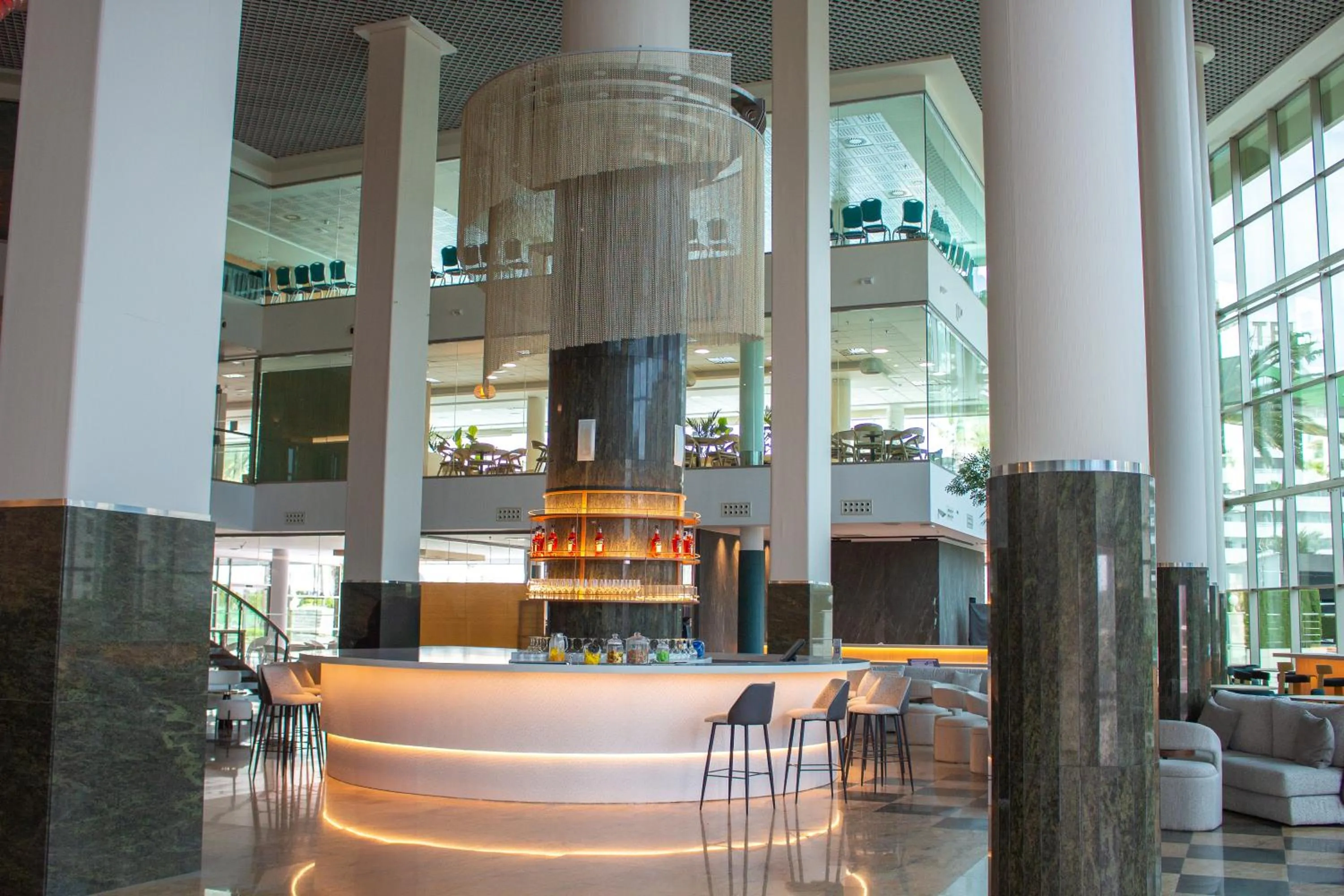 Lobby or reception in AR Diamante Beach & SPA Hotel 4 SUP