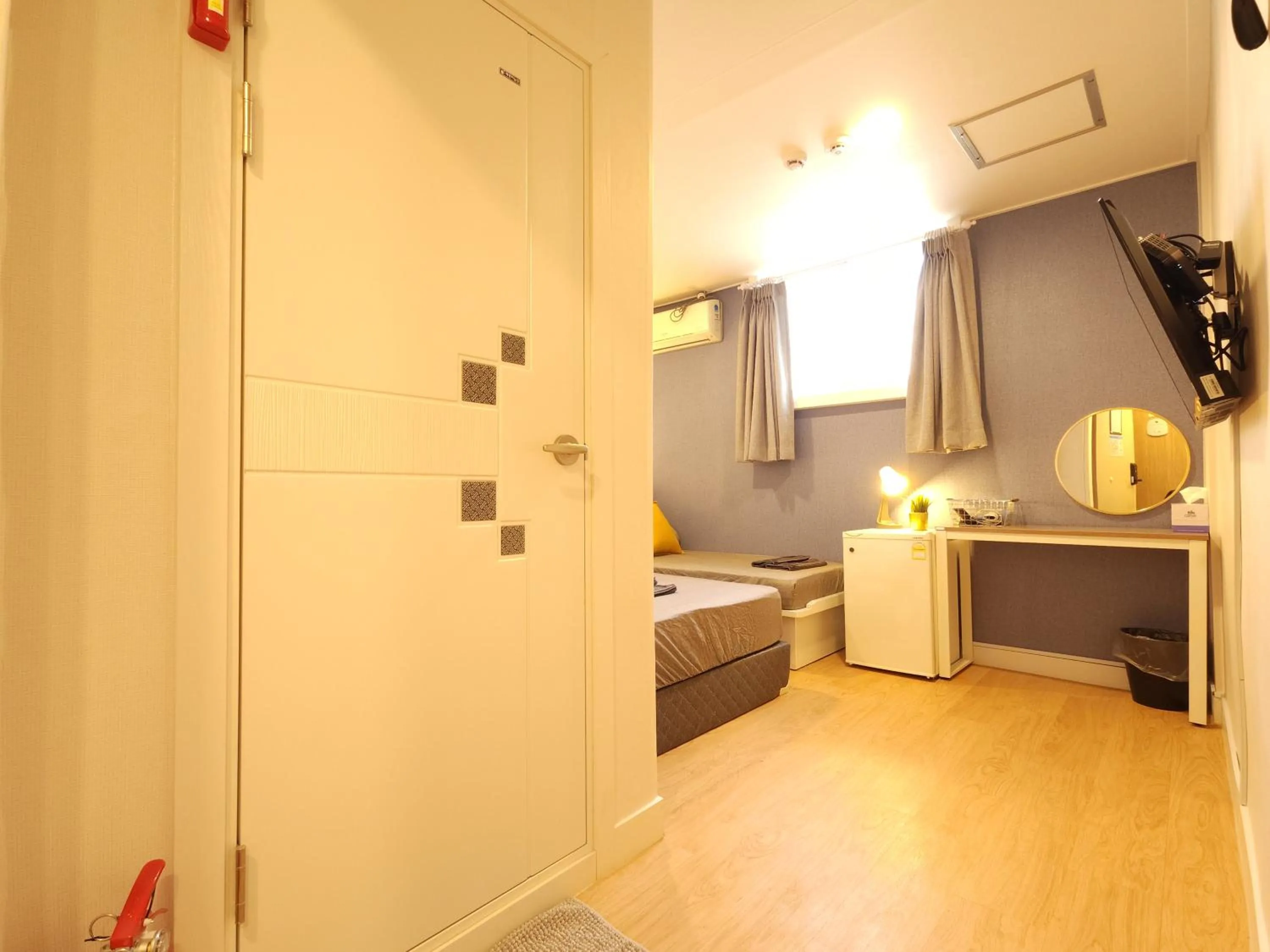 Bed in OYO Myeongdong 5 Lodge