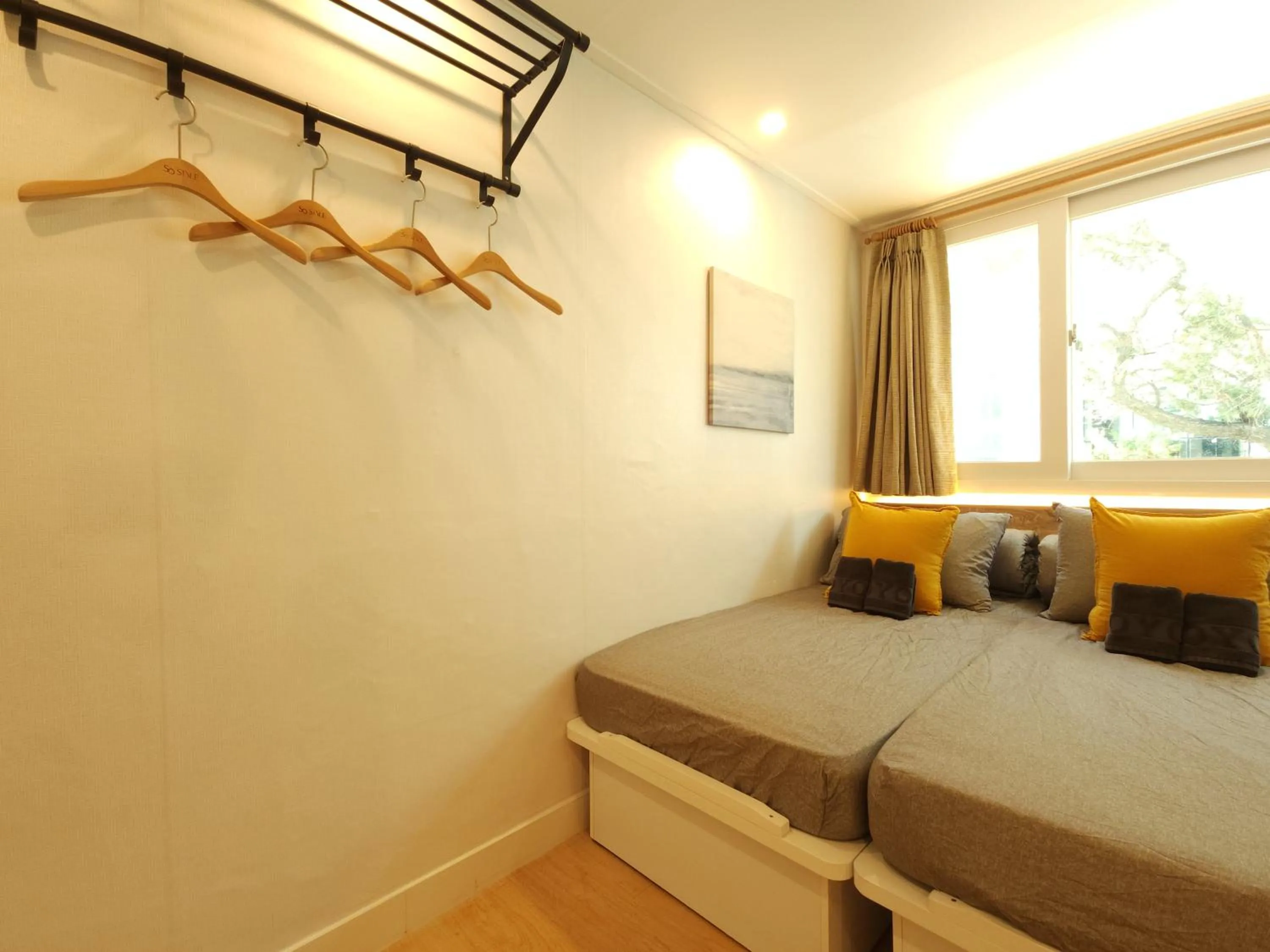 Bed in OYO Myeongdong 5 Lodge