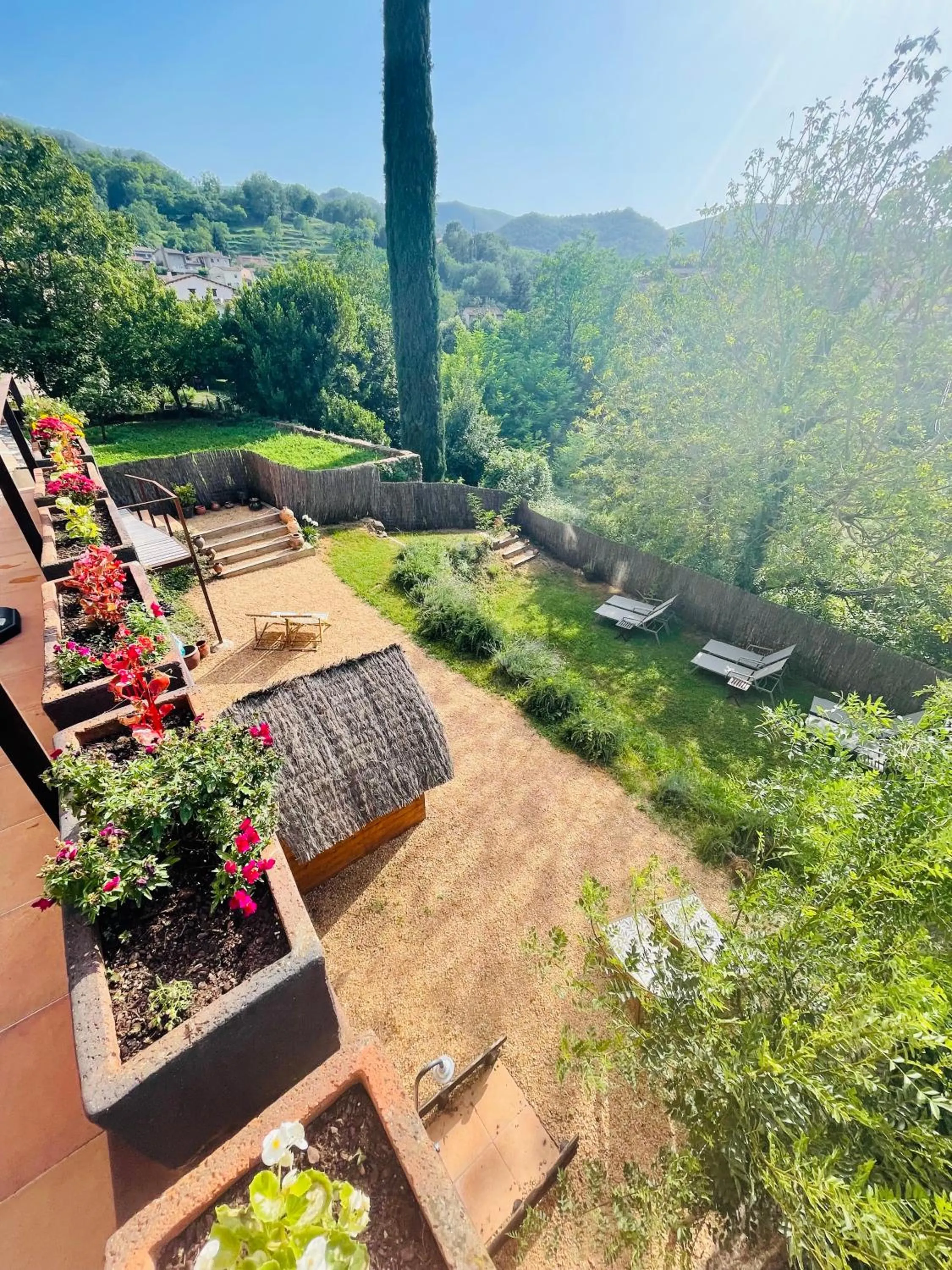 Garden in Hotel Cal Sastre
