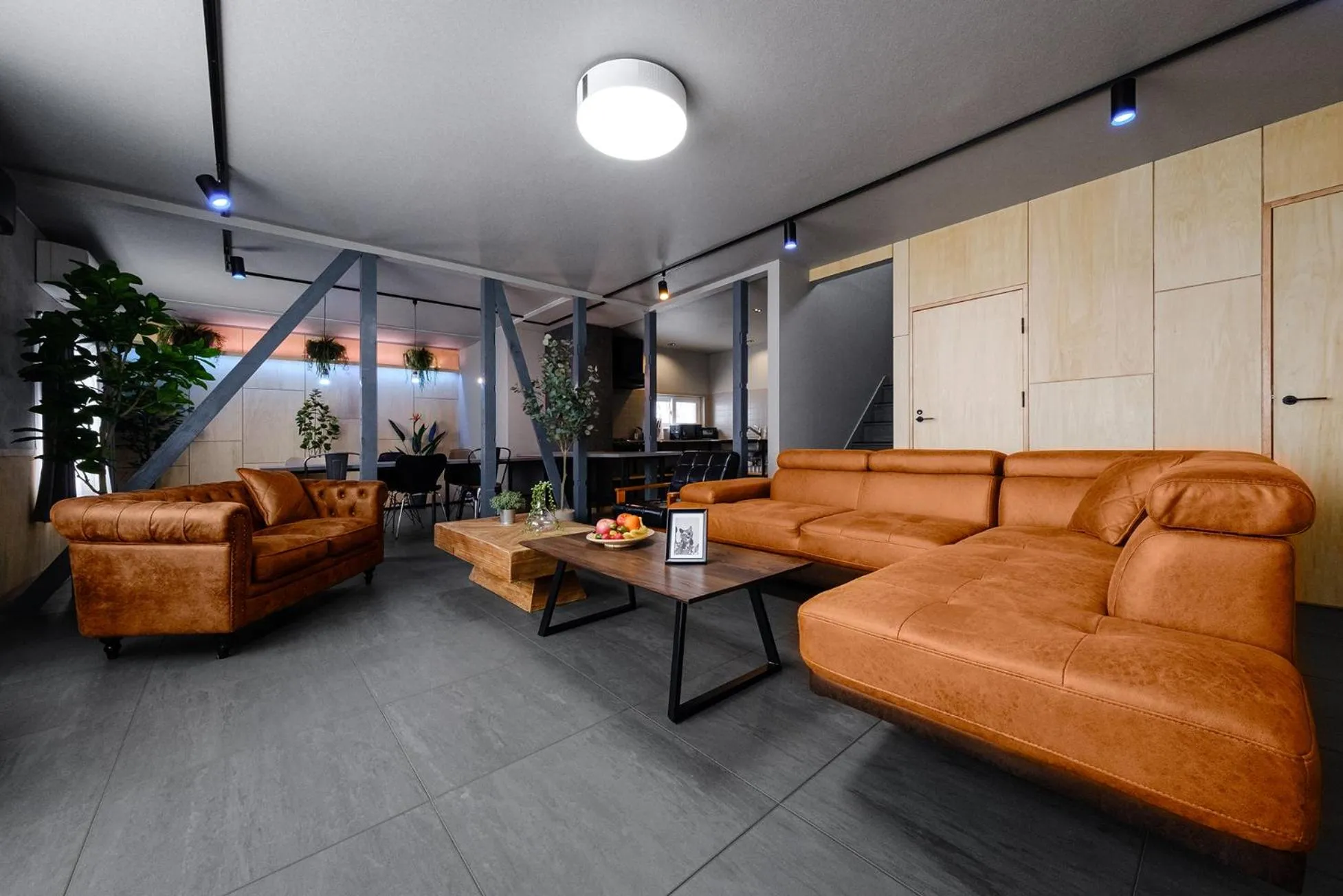 Living room in The Landmark