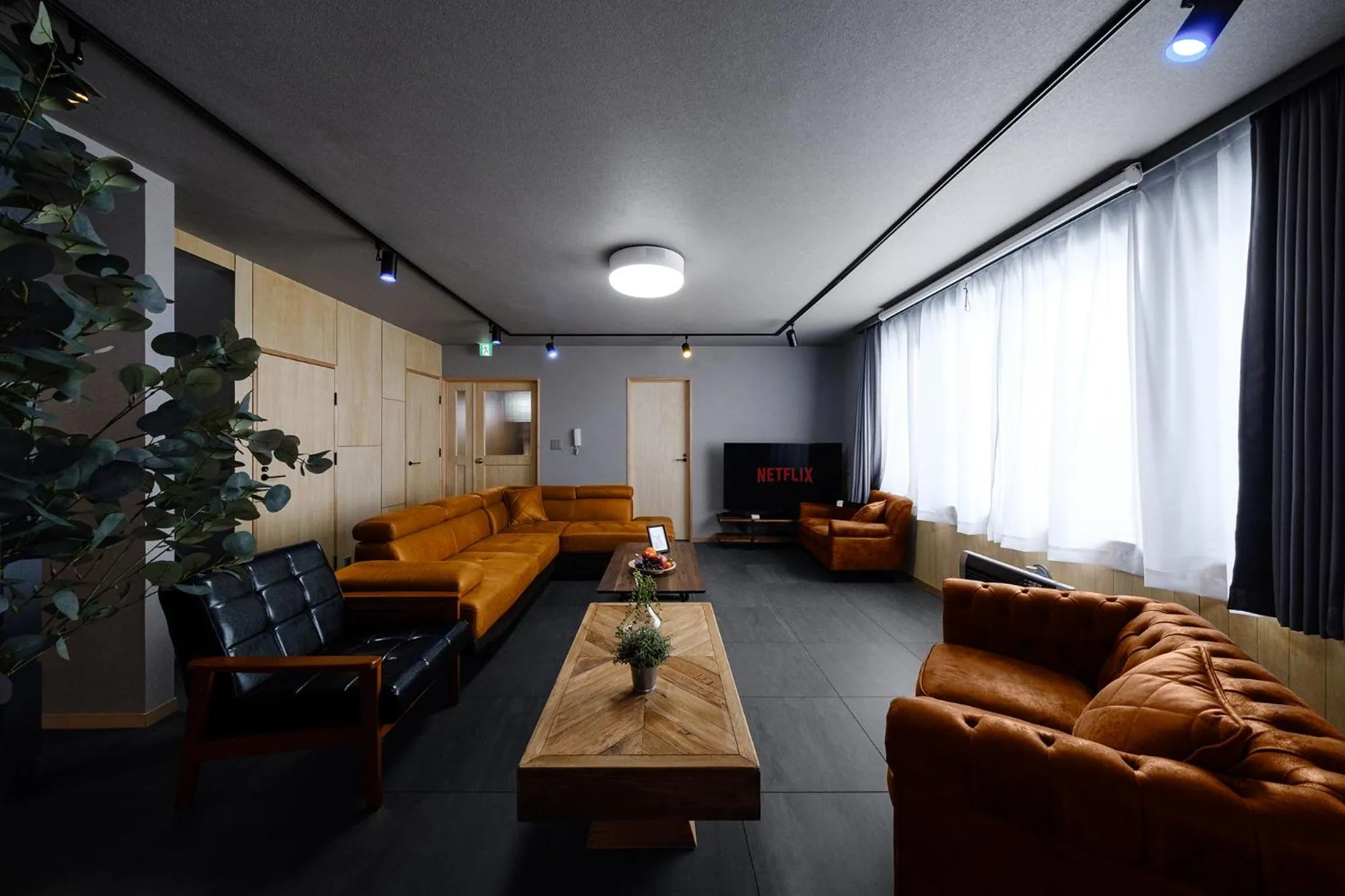 Living room in The Landmark