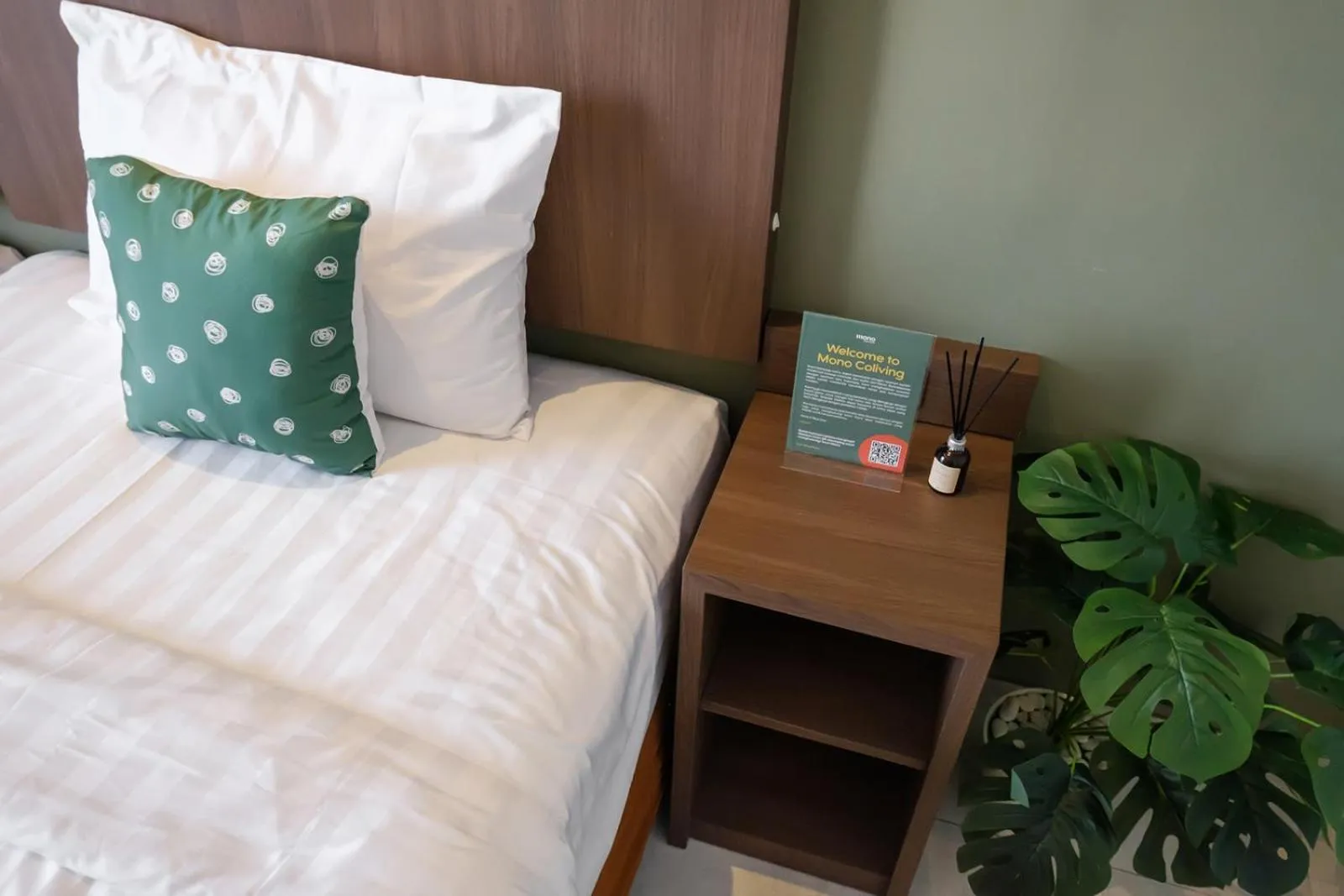 Bedroom, Bed in Mono Coliving Ngagel, Surabaya