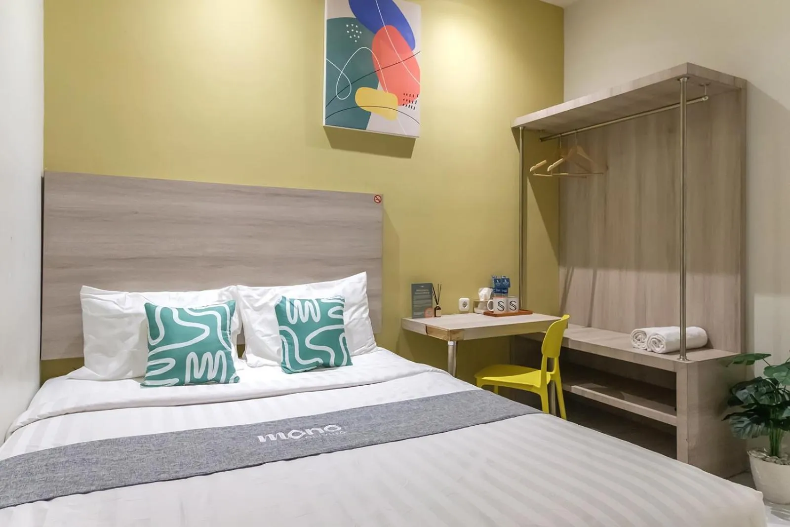 Bedroom, Bed in Mono Coliving Ngagel, Surabaya