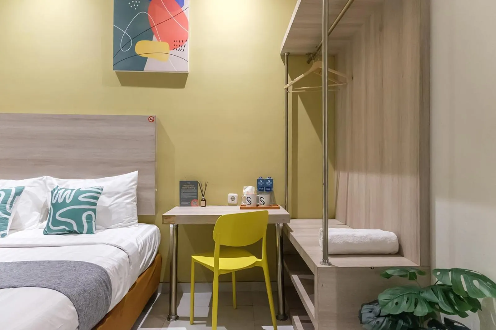 Bedroom, Bed in Mono Coliving Ngagel, Surabaya