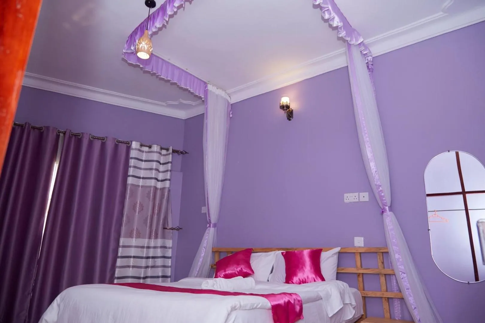 Bed in WestWay Luxury Suites